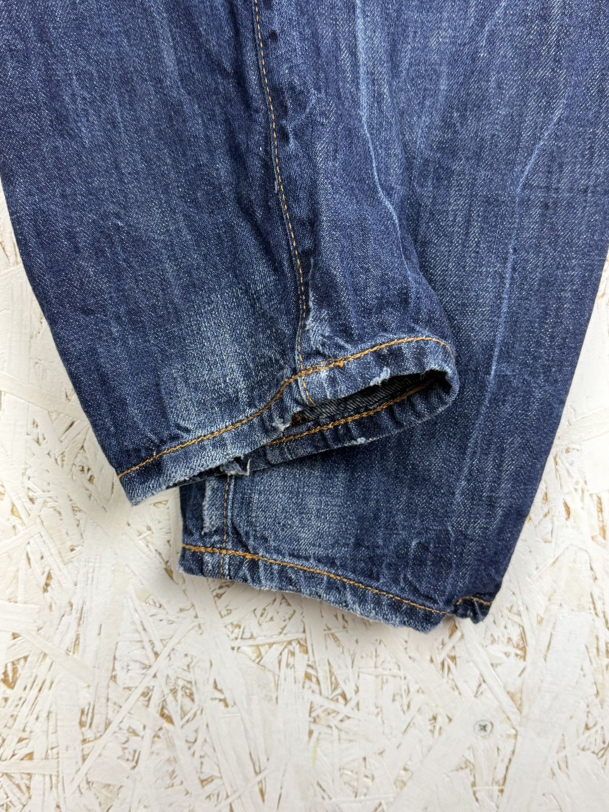 Dsquared2 Vintage Dsquared2 Indigo Distressed Blue Slim Fit Jeans 48 Size US 32 / EU 48 - 10 Thumbnail
