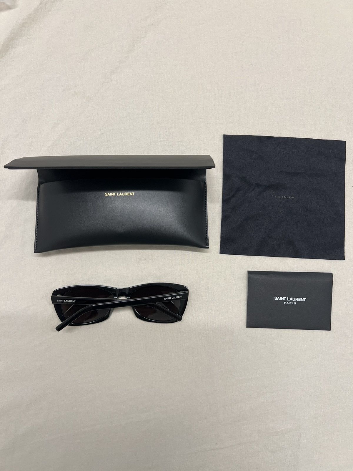 Yves Saint Laurent Saint Laurent SL 613 Cat-Eye Sunglasses Size ONE SIZE - 3 Thumbnail
