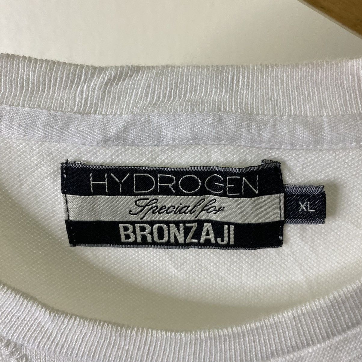 HYDROGEN Hydrogen Special For Bronzaji Collaboration LS T Shirt Size US L / EU 52-54 / 3 - 6 Thumbnail