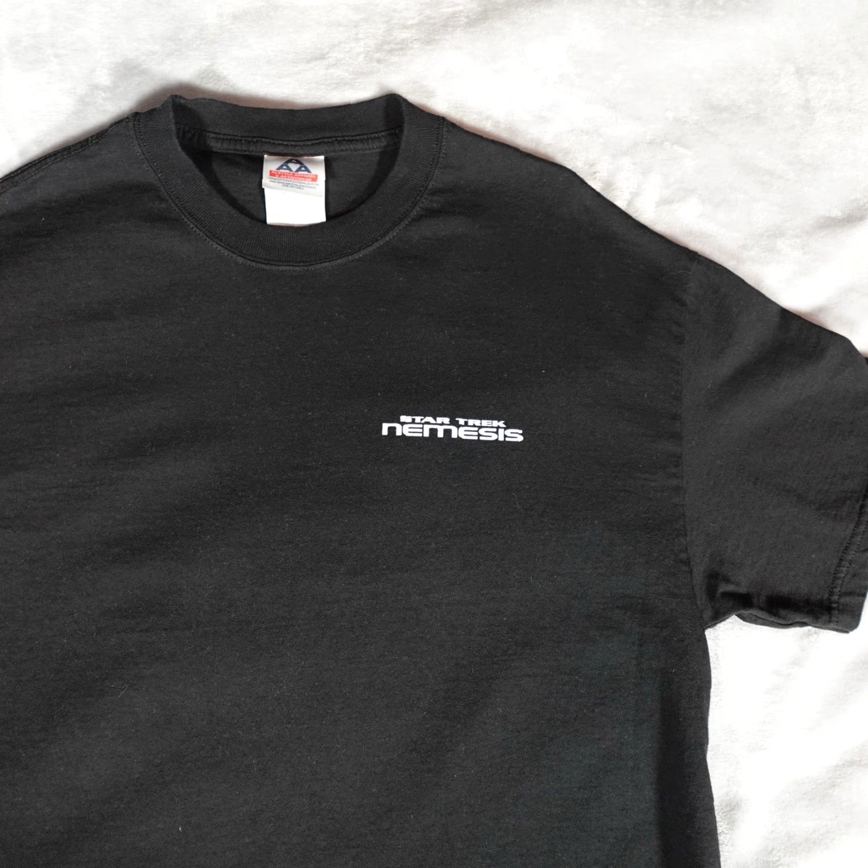 Vintage VINTAGE Star Trek Nemesis Movie Promo T-Shirt Men XL Slim Fit Black Graphic Print 2002 Y2K Size US XL / EU 56 / 4 - 5 Thumbnail