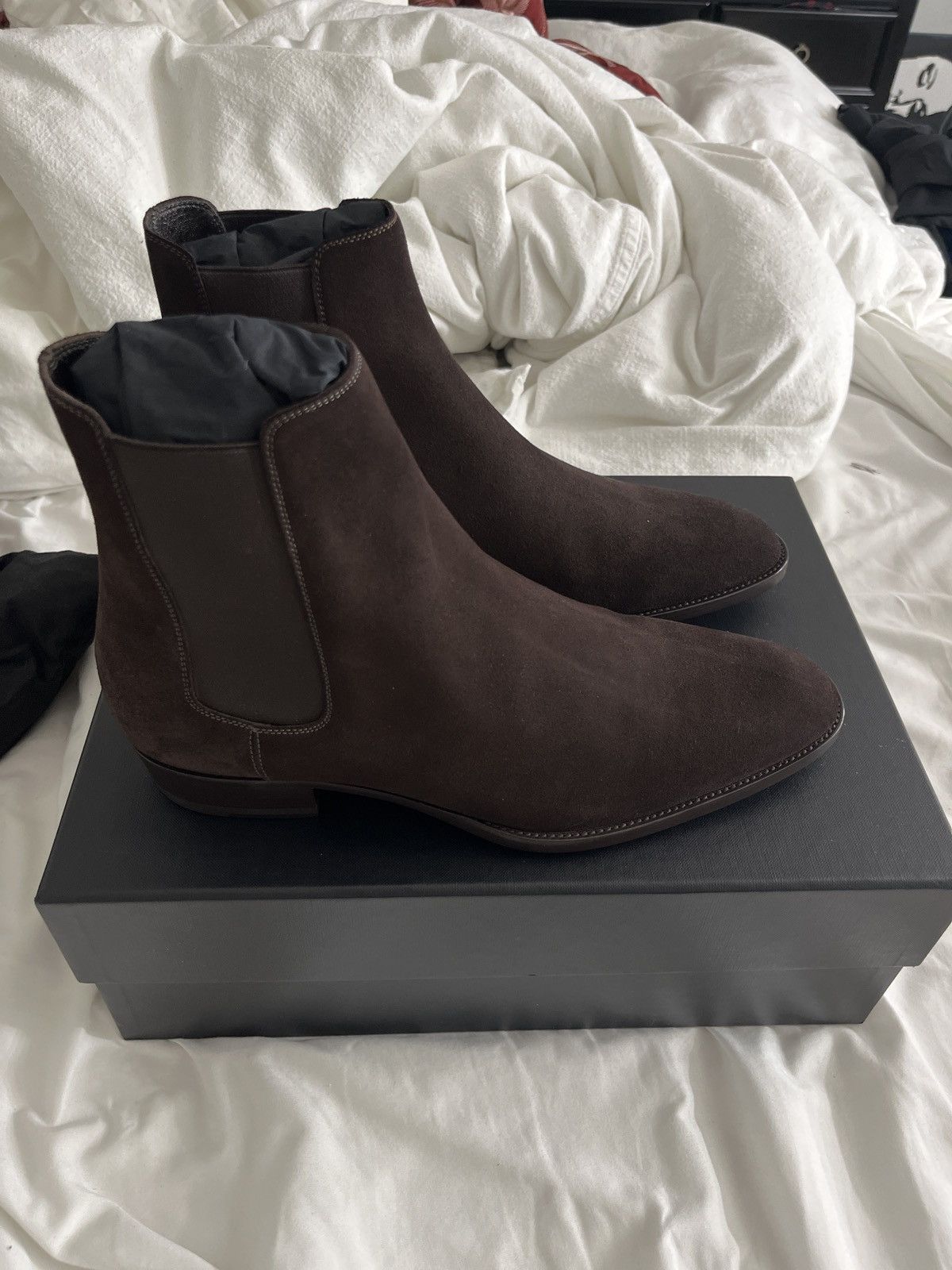 Saint Laurent Paris Saint Laurent Wyatt Chelsea Boots Size US 9 / EU 42 - 1 Thumbnail