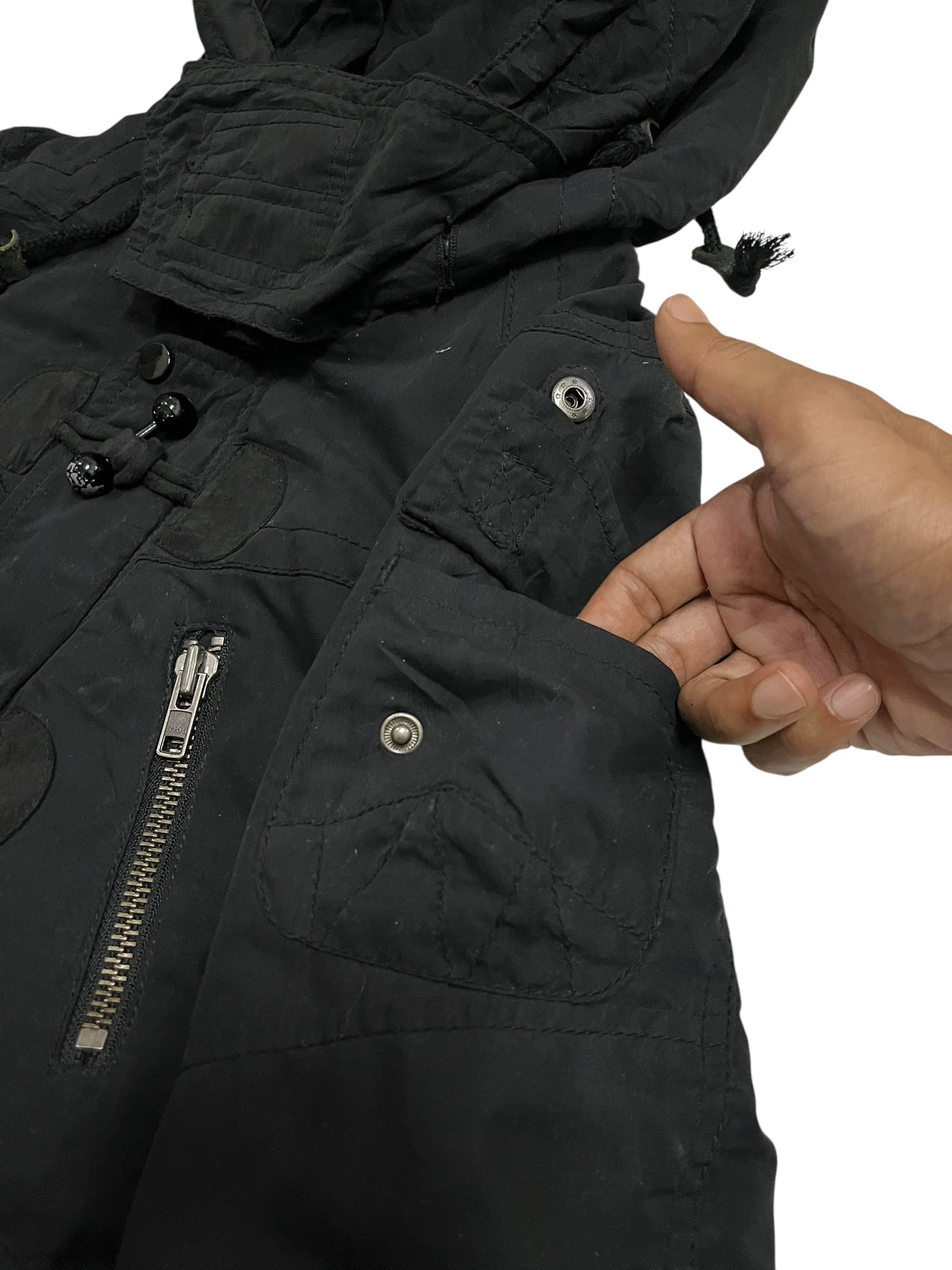 SLY SLY Hooded Cargo Jacket Seditionaries Military Style Size US S / EU 44-46 / 1 - 7 Thumbnail