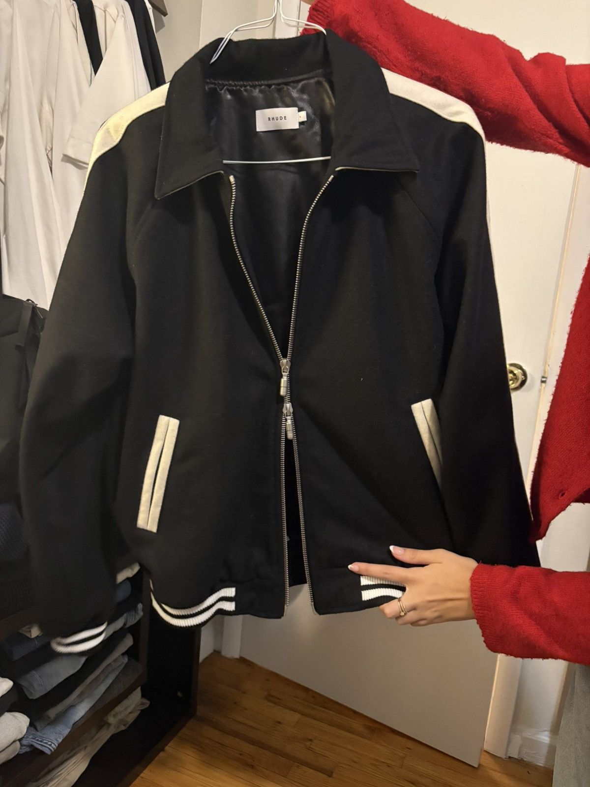Rhude Rhude Boys Signature Bomber Size US L / EU 52-54 / 3 - 4 Thumbnail