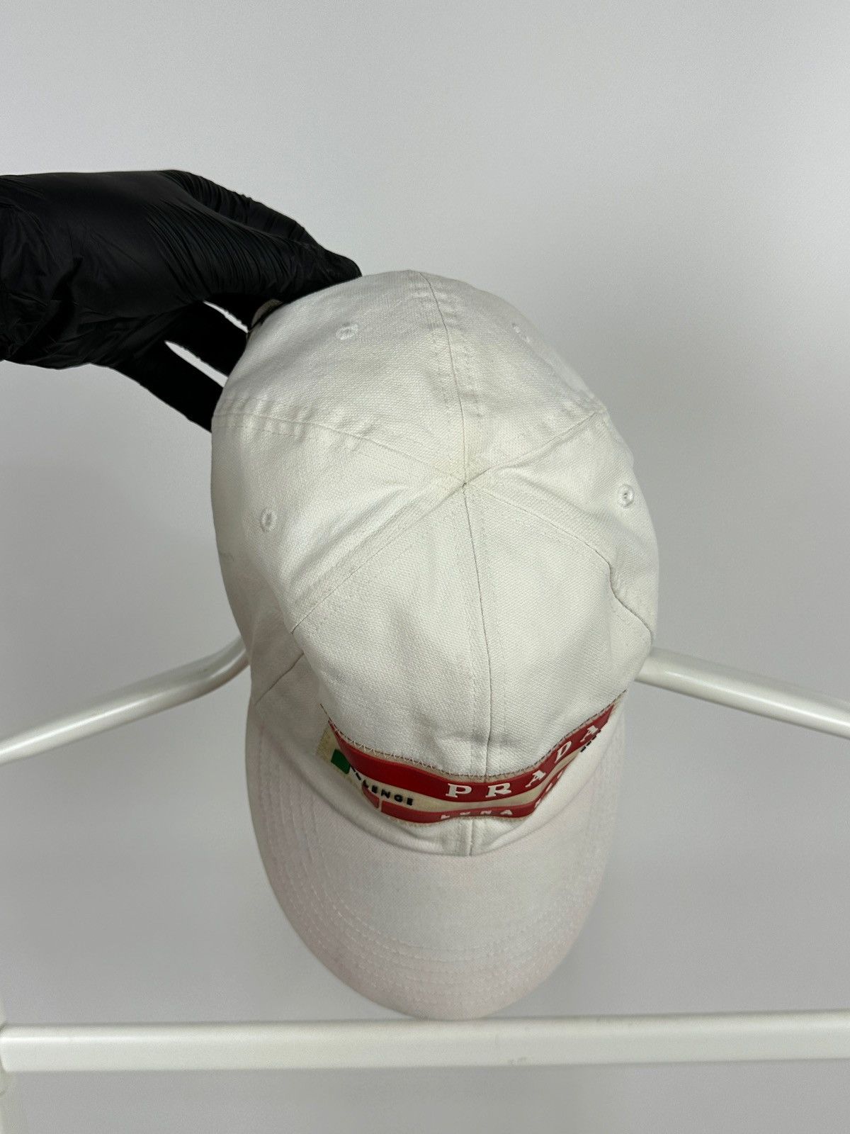 Prada 2003 Vintage Prada Luna Rossa Challenge White Cap Size ONE SIZE - 17 Thumbnail