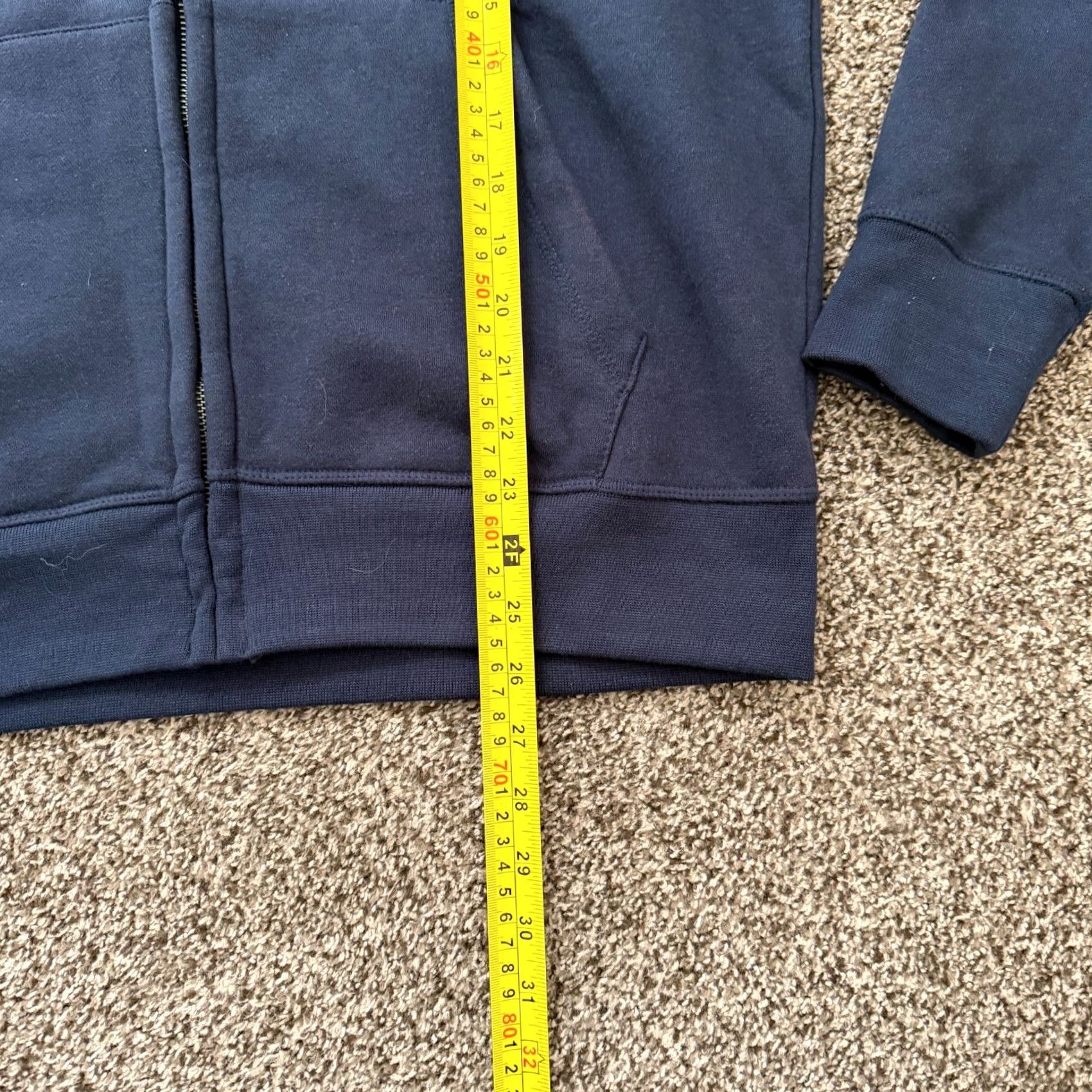 Huckberry Iron & Resin Hoodie Full Zip Utility Jacket Blue Men’s Medium Size US M / EU 48-50 / 2 - 2 Thumbnail