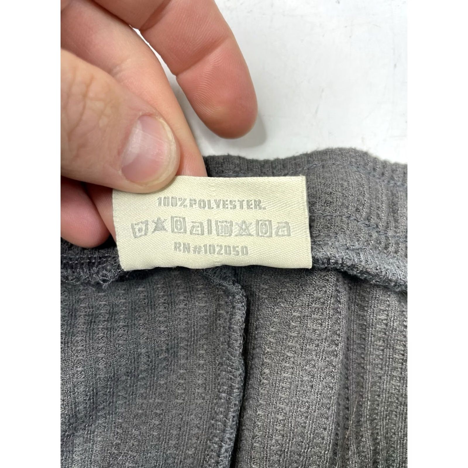 Vintage Taylor Swift Pajama Set Gray Waffle Knit Medium Limited Edition Folklore Women Size ONE SIZE - 5 Thumbnail