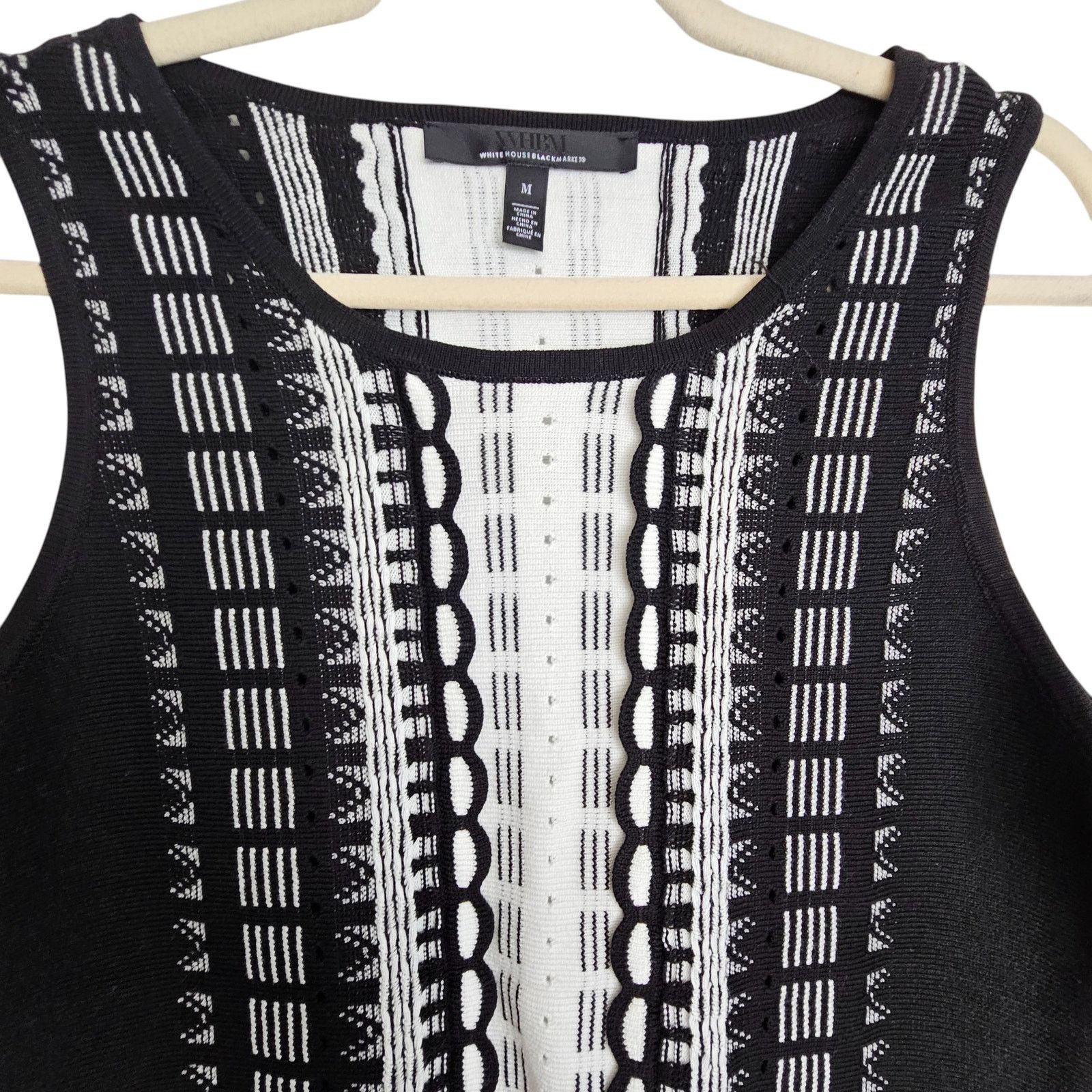 White House Black Market White House Black Market Women Knit Sweater M Career Classic Size M / US 6-8 / IT 42-44 - 2 Thumbnail