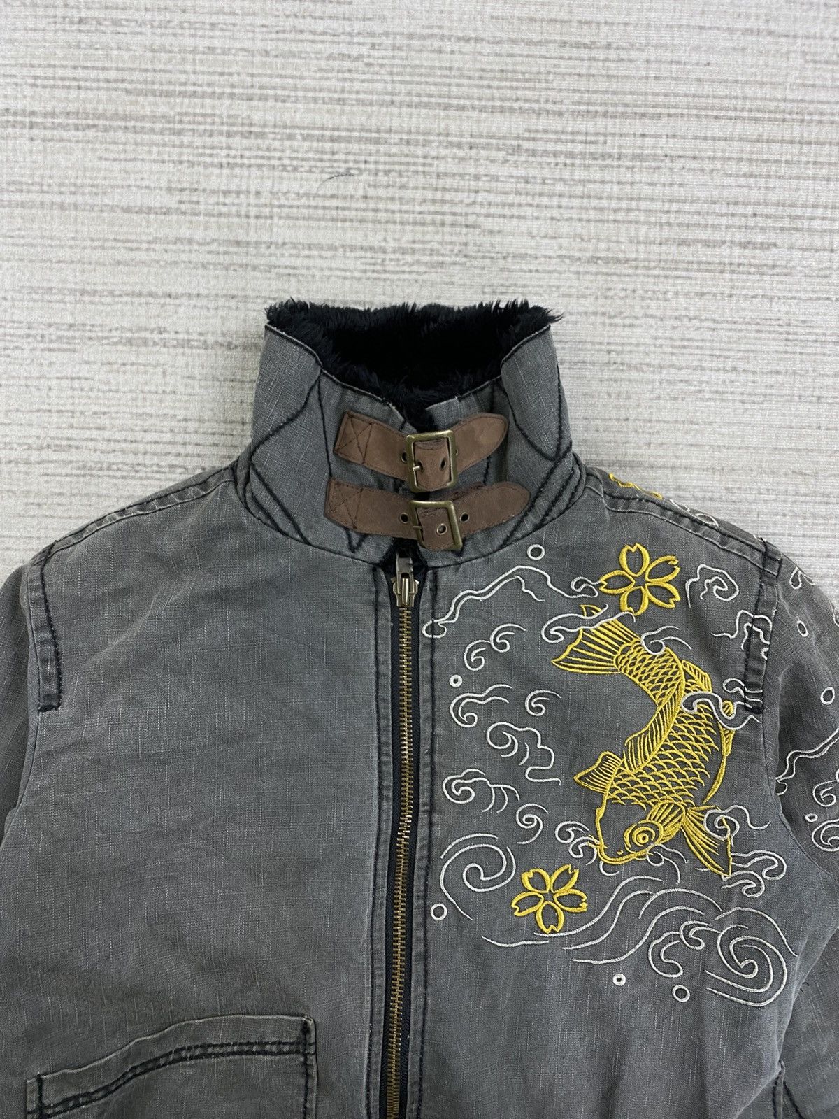 Eternal Vintage Kula By Eternal Sukajan Embroidery Zipper Jacket Size US M / EU 48-50 / 2 - 7 Thumbnail