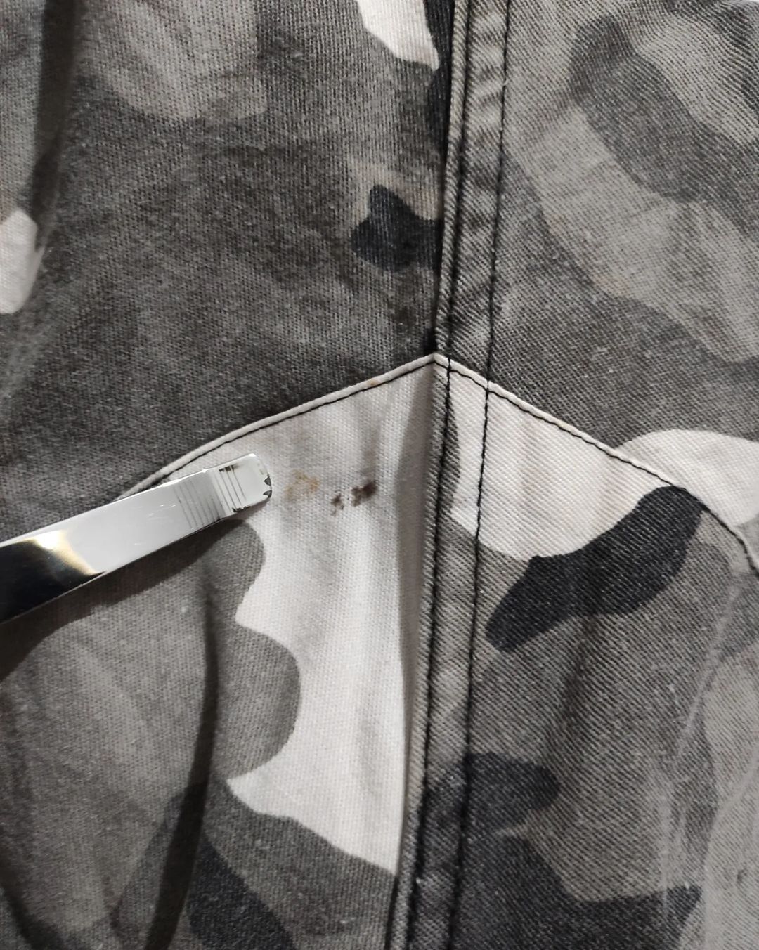 Vintage 90s Vintage Camo Cargo Shorts Size US 44 / EU 60 - 3 Thumbnail