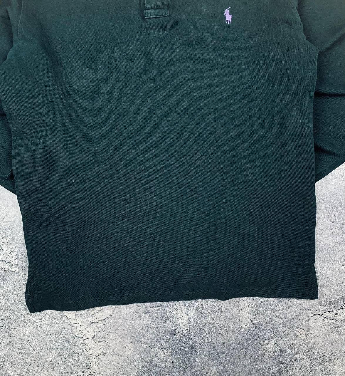 Polo Ralph Lauren Polo Ralph Lauren Men's Dark Gray Long Sleeve Polo Shirt Size US L / EU 52-54 / 3 - 7 Thumbnail