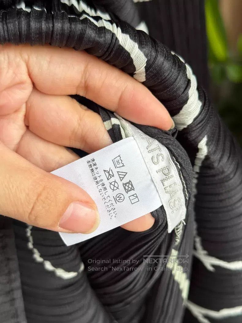 Issey Miyake Issey Miyake Black Spring Texture Dress Size M / US 6-8 / IT 42-44 - 4 Thumbnail
