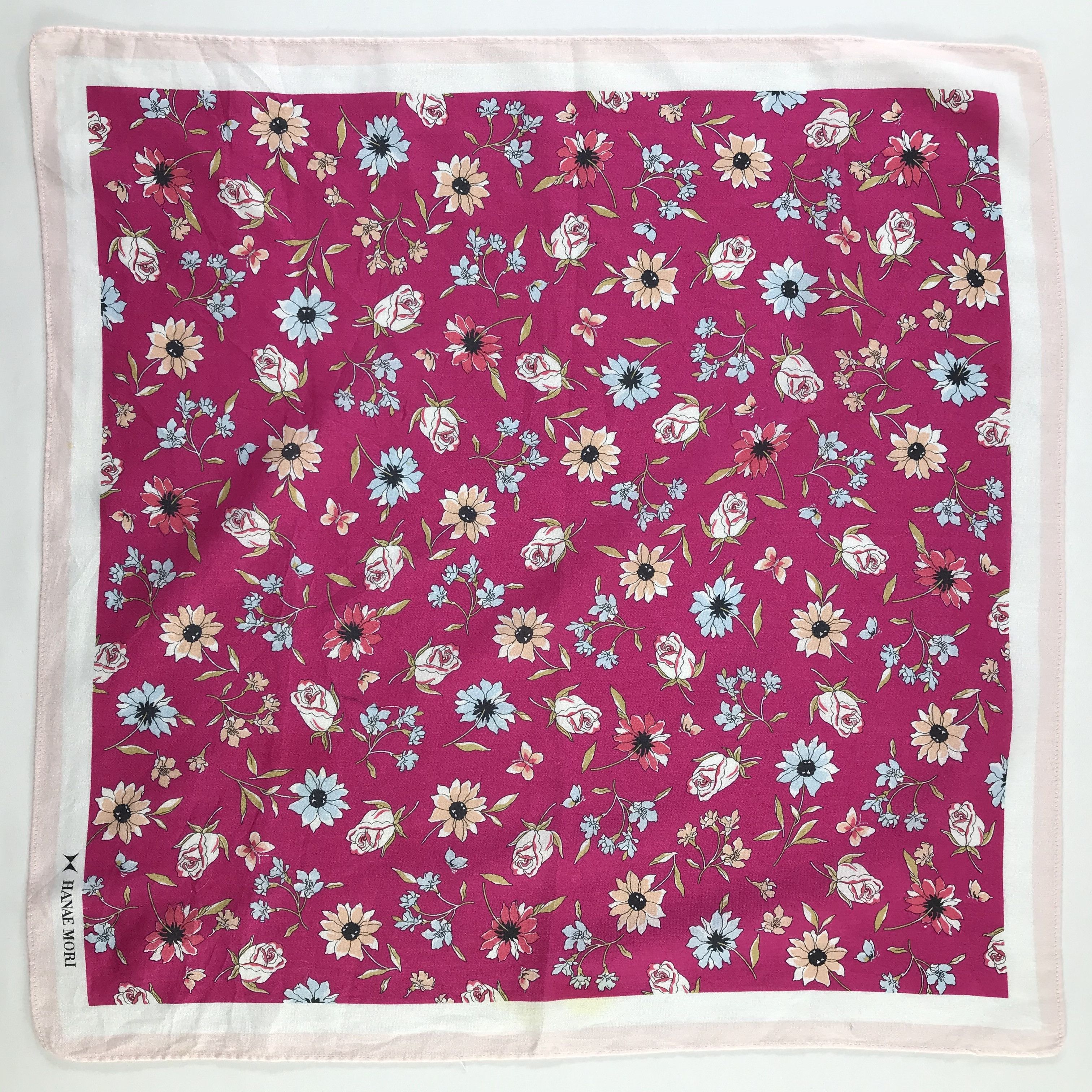 Hanae Mori Bandana / Handkerchief / Neckerchief - S682