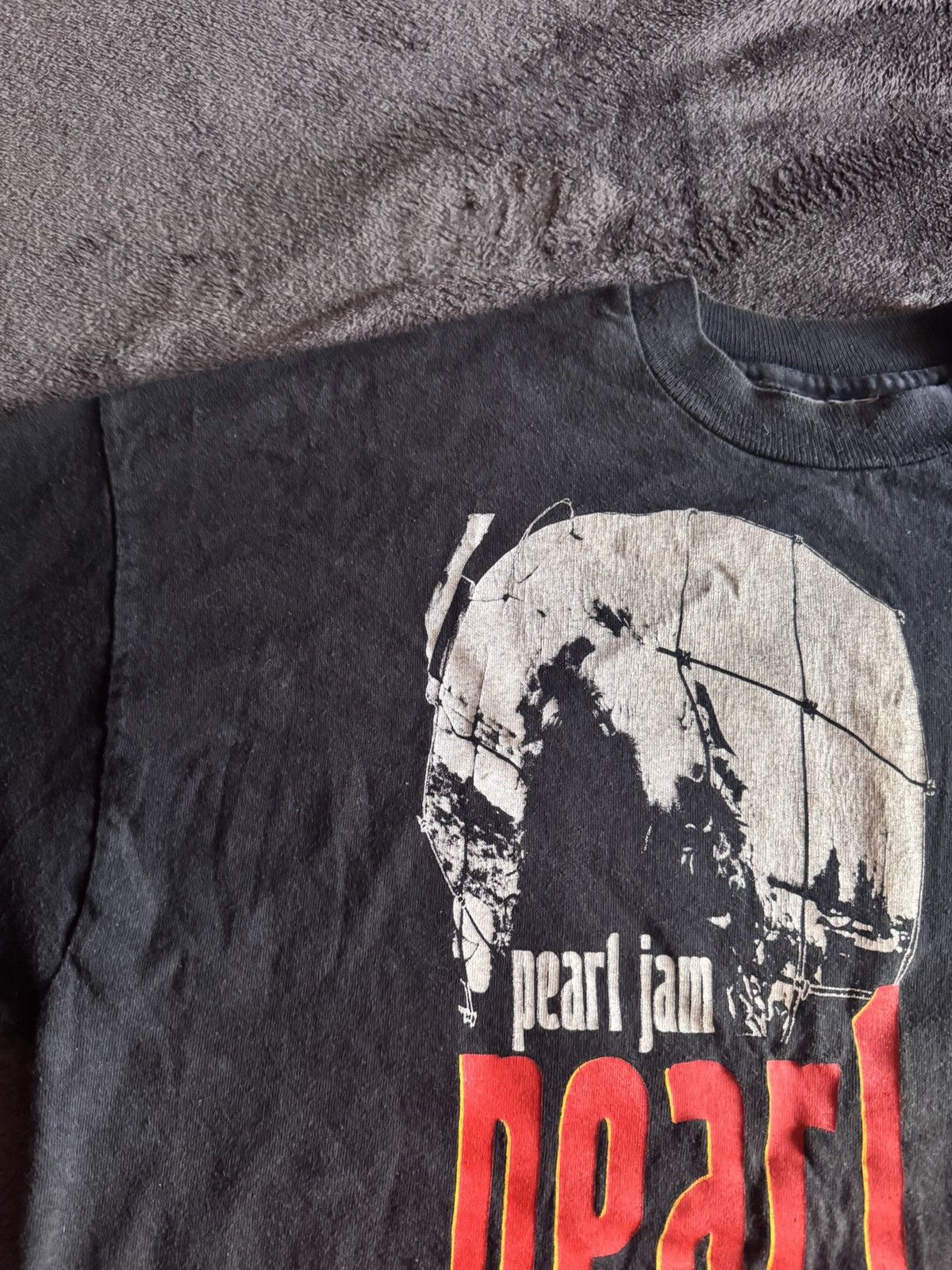 Vintage Pearl Jam vintage long sleeve 1991 RARE Size US L / EU 52-54 / 3 - 4 Thumbnail