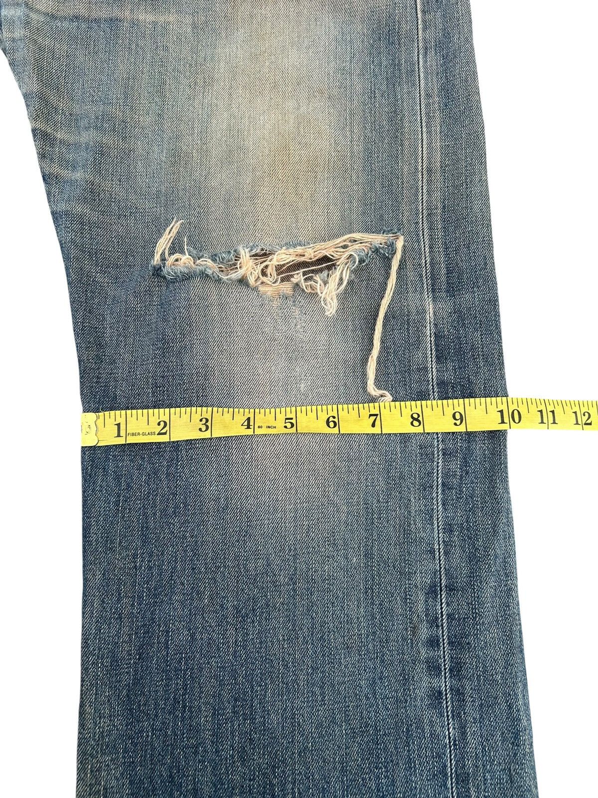 Kapital Vintage Edwin 505x Selvedge Distressed Denim Jeans Size US 34 / EU 50 - 22 Thumbnail