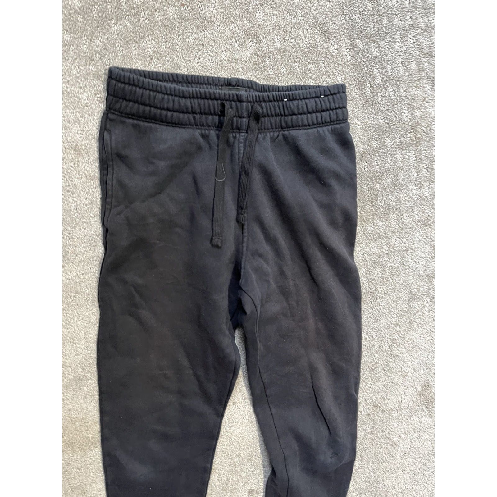 H&M H&M Slim Fit Joggers Sweatpants Activewear Regular XS Black Mens Size US 27 - 2 Thumbnail