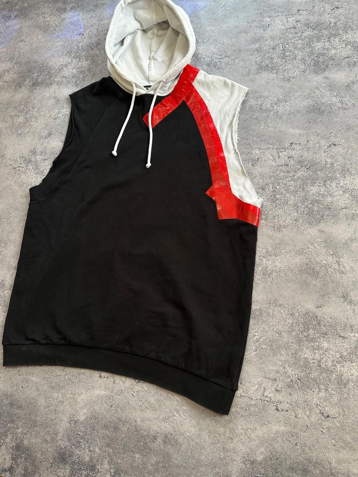 Raf Simons RAF Simons 17-18 AW Raw Edge Hoodie Sz XL Size US XL / EU 56 / 4 - 3 Thumbnail