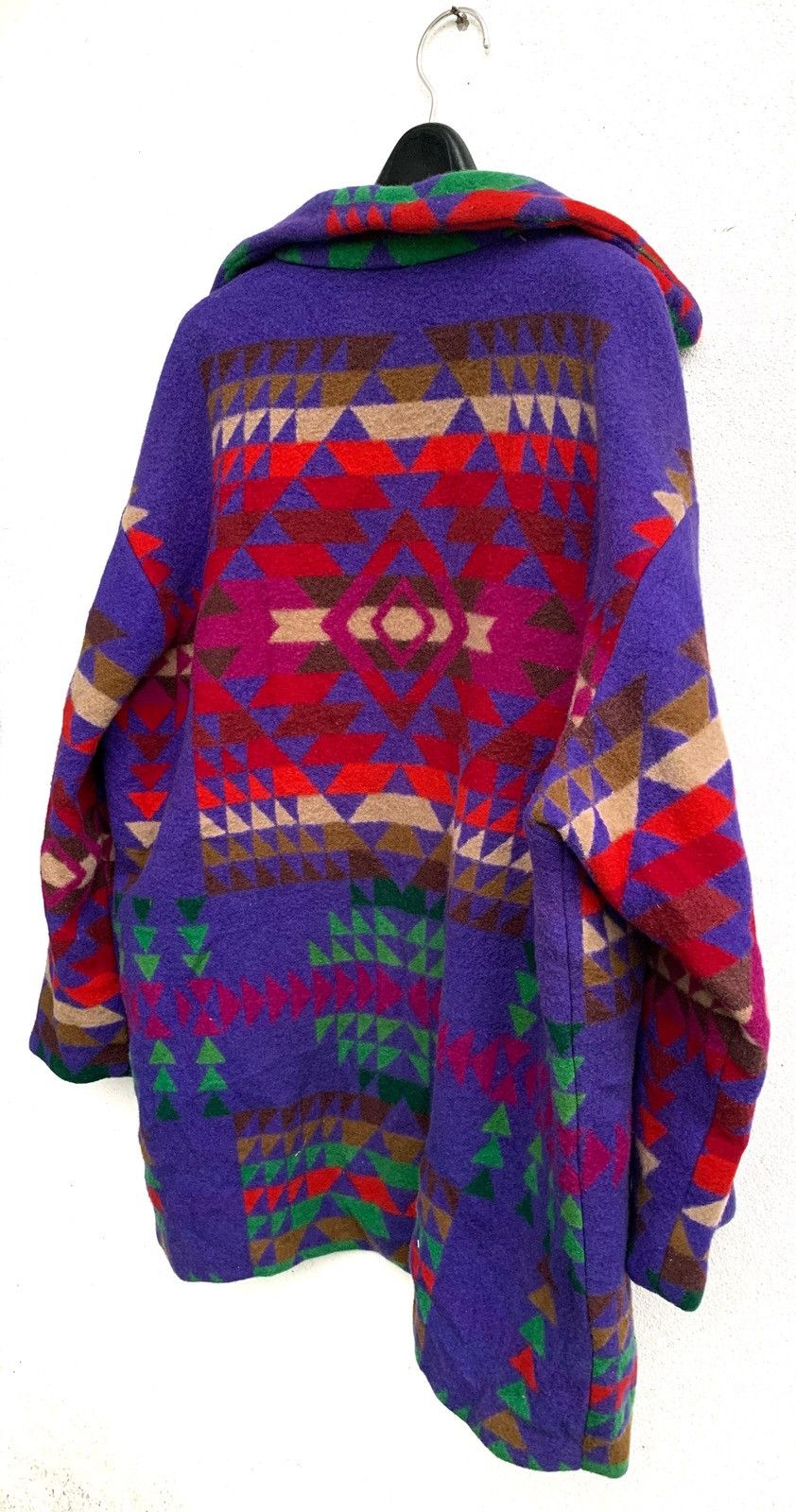 Handmade × Vintage Unbutton Navajo jacket Wool. Size US XL / EU 56 / 4 - 10 Thumbnail