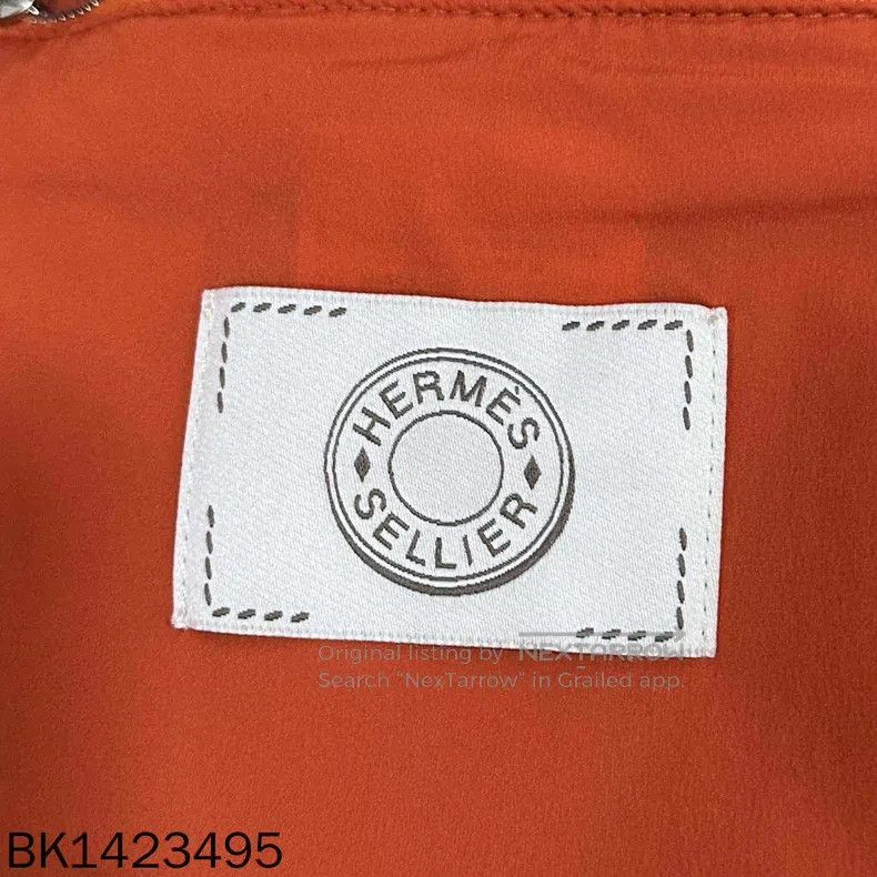 Hermes Hermes Classic Hermes orange down jacket Size L / US 10 / IT 46 - 4 Thumbnail