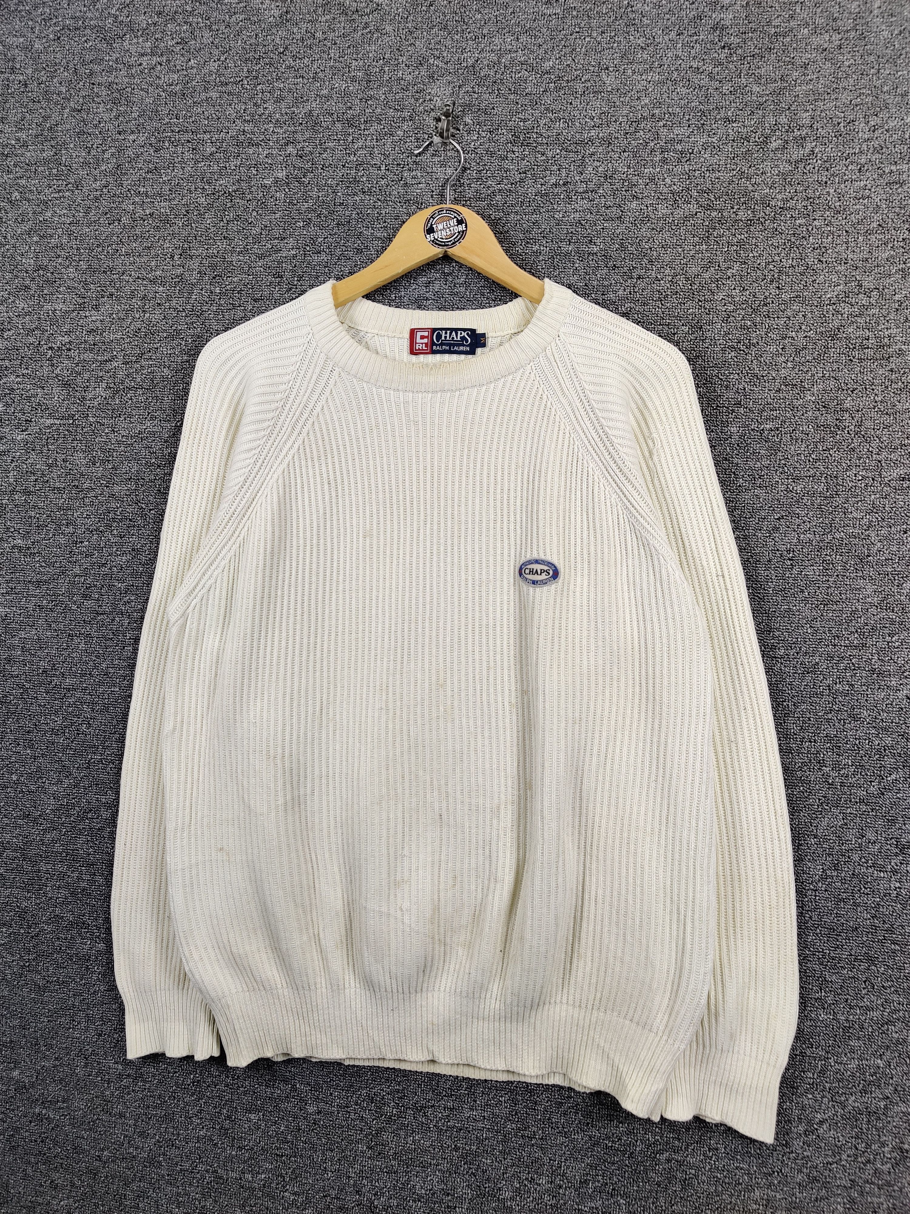 Chaps Ralph Lauren Chaps Ralph Lauren Logo Knit Sweater Size US M / EU 48-50 / 2 - 2 Thumbnail