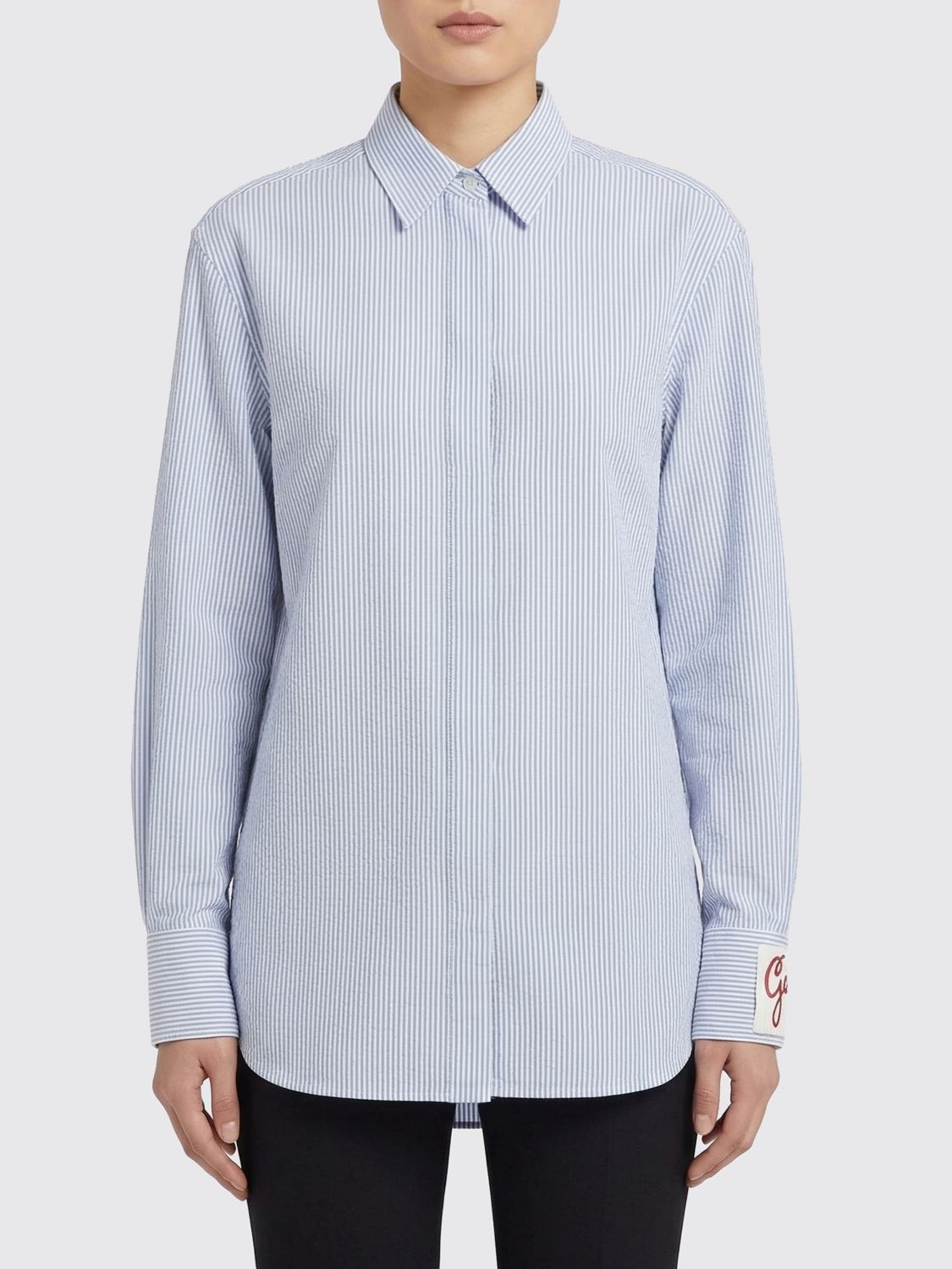 Golden Goose Golden Goose Shirt Woman White Size XS / US 0-2 / IT 36-38 - 1 Thumbnail