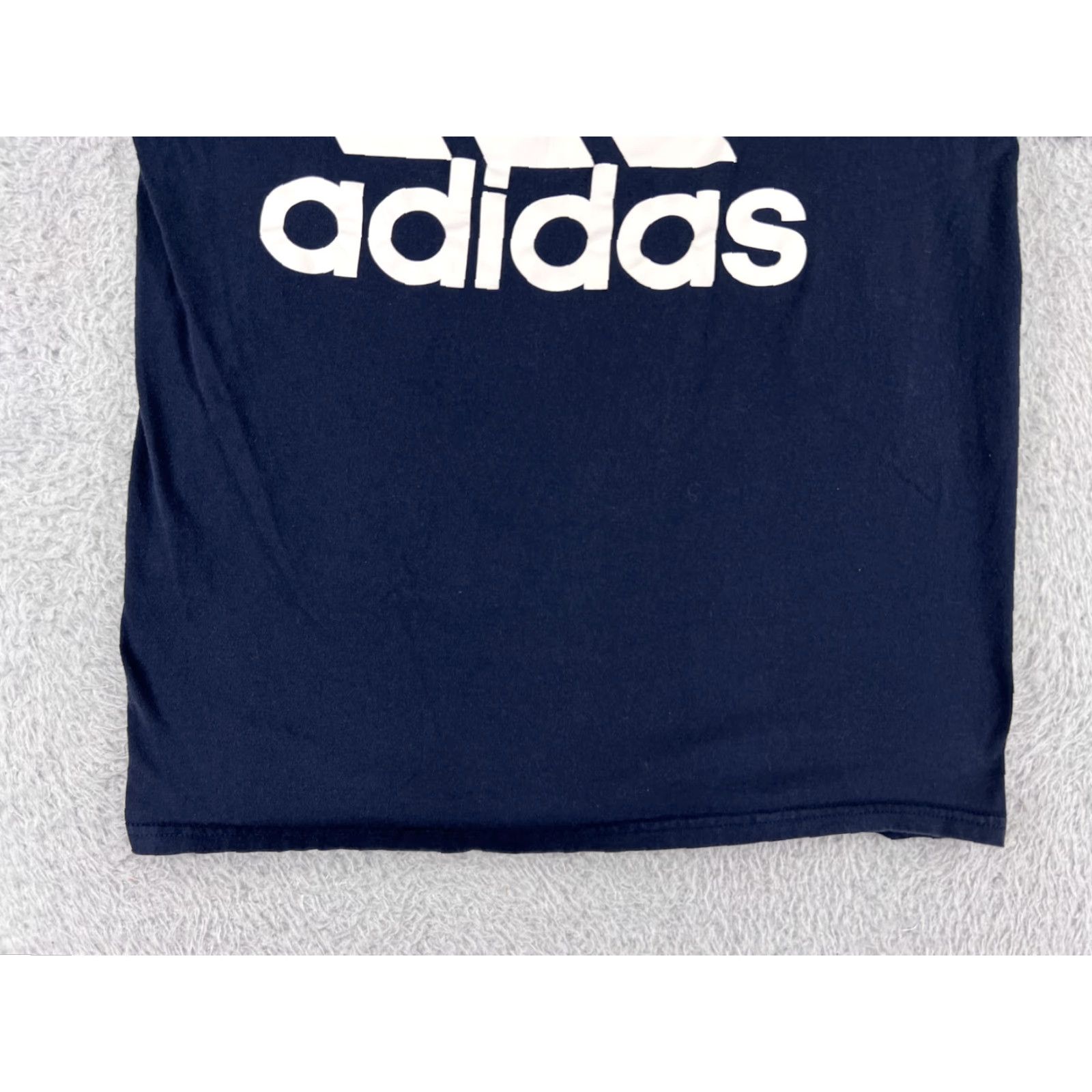 Adidas Adidas Shirt Mens Small Blue Graphic Print Logo Short Sleeve Crew Size US S / EU 44-46 / 1 - 6 Thumbnail