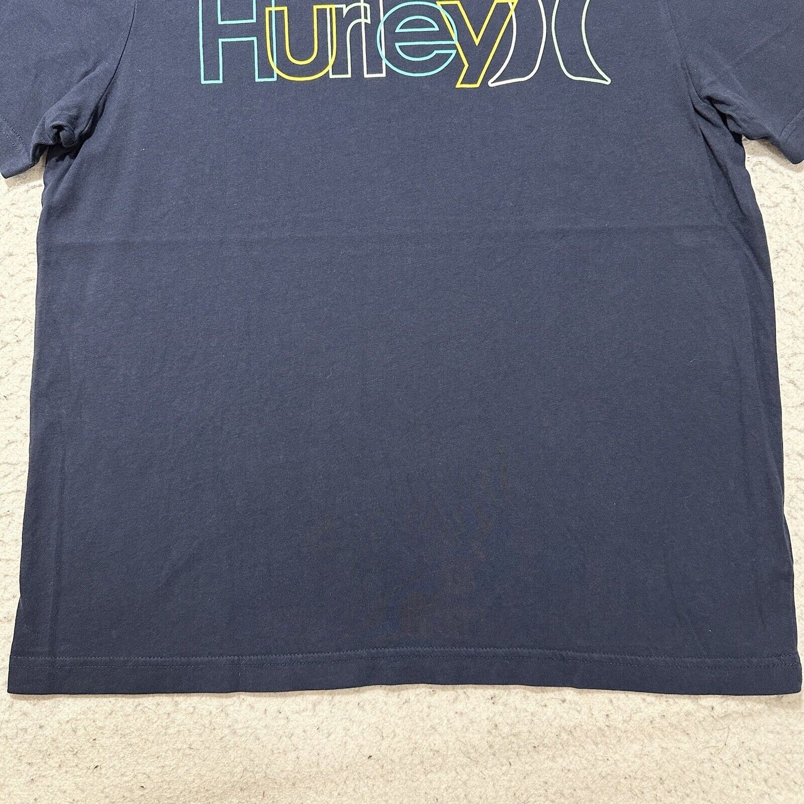 Hurley Hurley Men's Large Crewneck Graphic T Shirt Blue Colorful Size US L / EU 52-54 / 3 - 6 Thumbnail