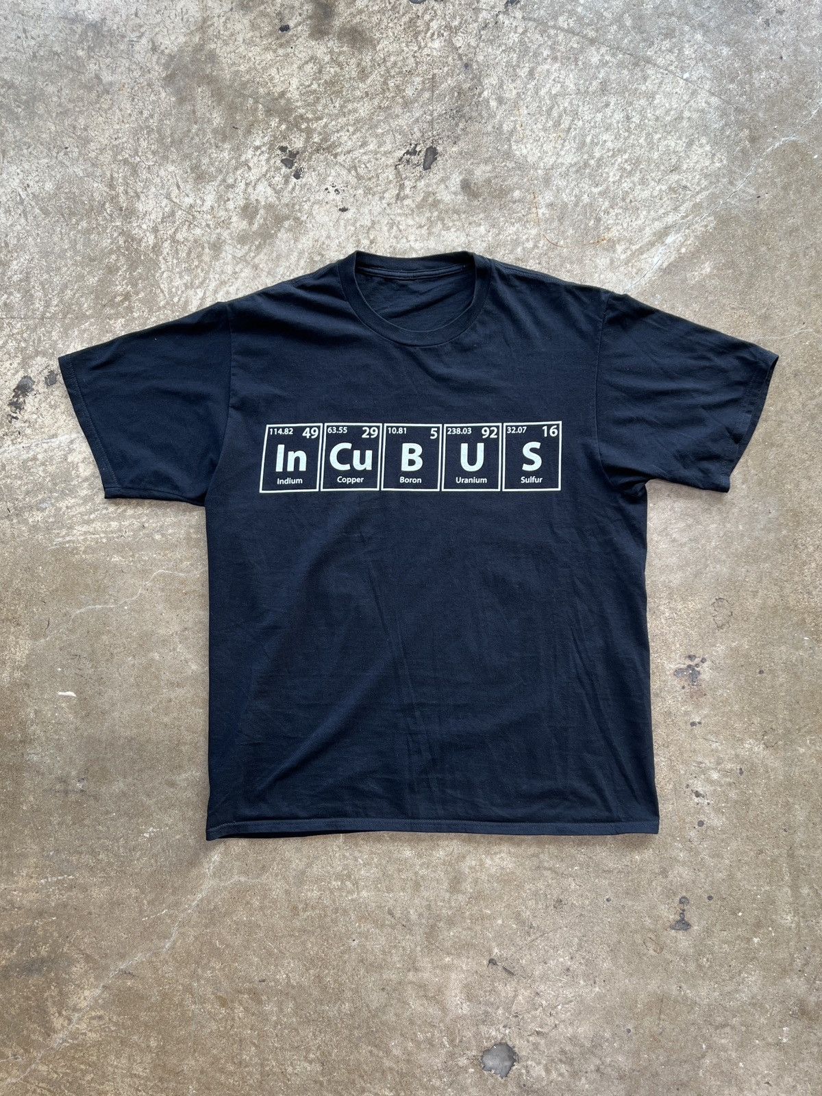 Band Tees Vintage Incubus Periodic Table Science Tee Medium Size US M / EU 48-50 / 2 - 2 Thumbnail
