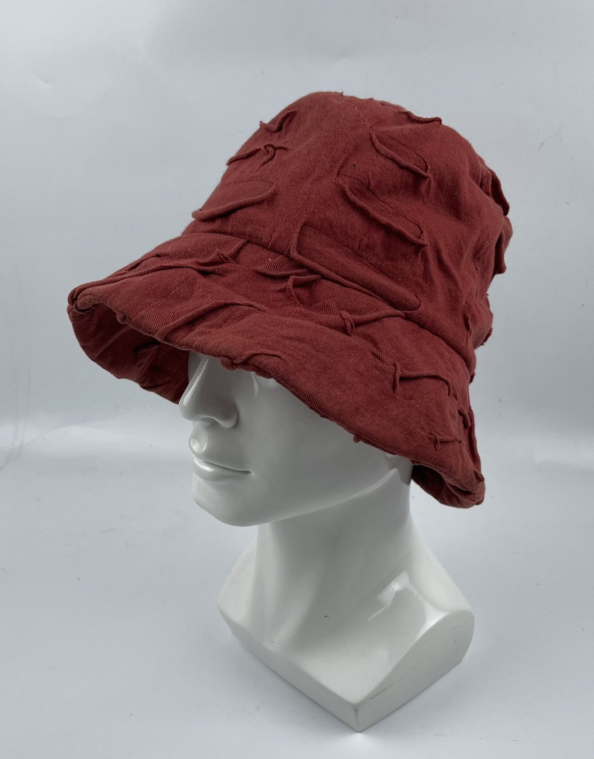 image of Rare Design Hat Bucket Hat Tc13 in Orange/Red, Men's