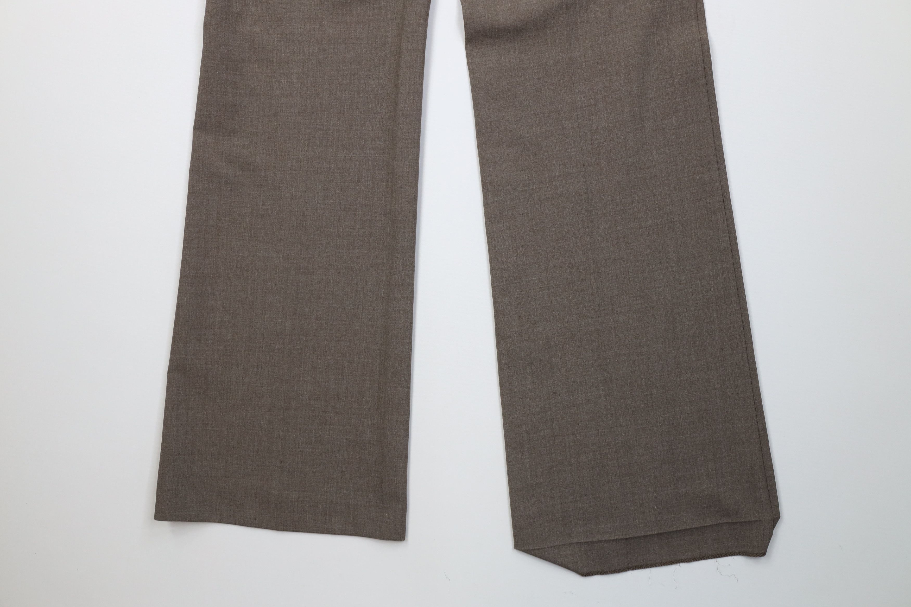 Express Deadstock Vtg Y2K Express Editor Wide Leg Chino Pants Size 32" / US 10 / IT 46 - 13 Thumbnail