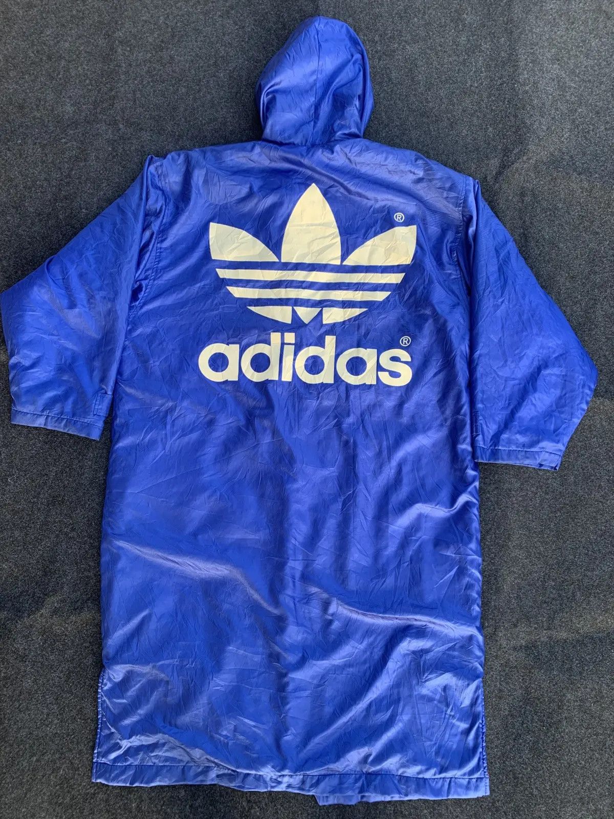 Adidas VINTAGE ADIDAS BIG LOGO COACH JACKET Size US L / EU 52-54 / 3 - 1 Thumbnail