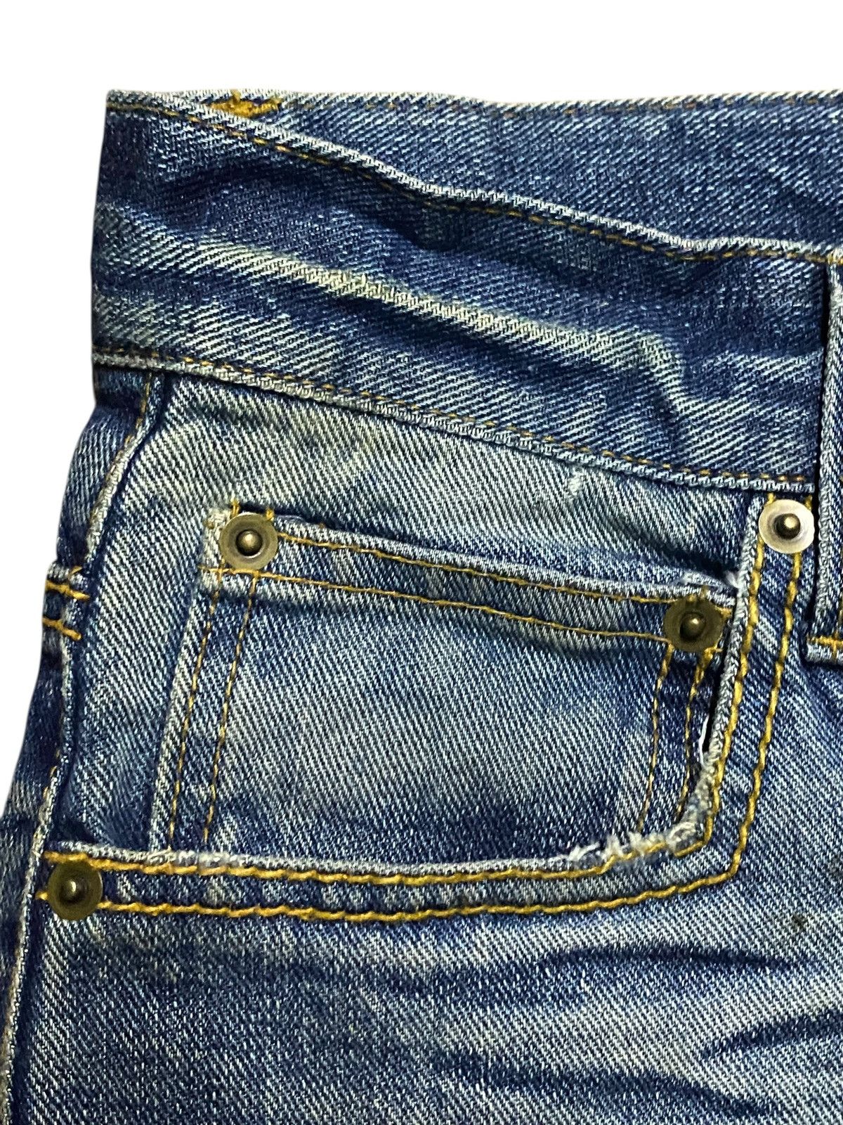 Seditionaries Arcade Vtg Distressed Loose Denim Jeans Authentic 90s Style Size US 32 / EU 48 - 10 Thumbnail