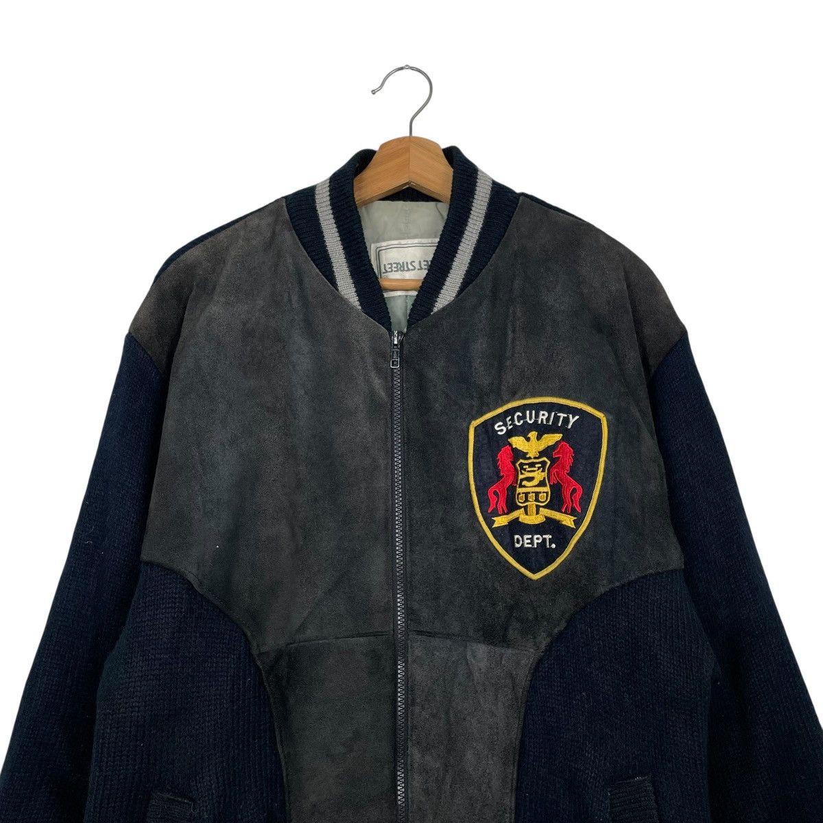 Other Japanese Brand Fleet Street Leather Bomber Jacket Size US M / EU 48-50 / 2 - 2 Thumbnail