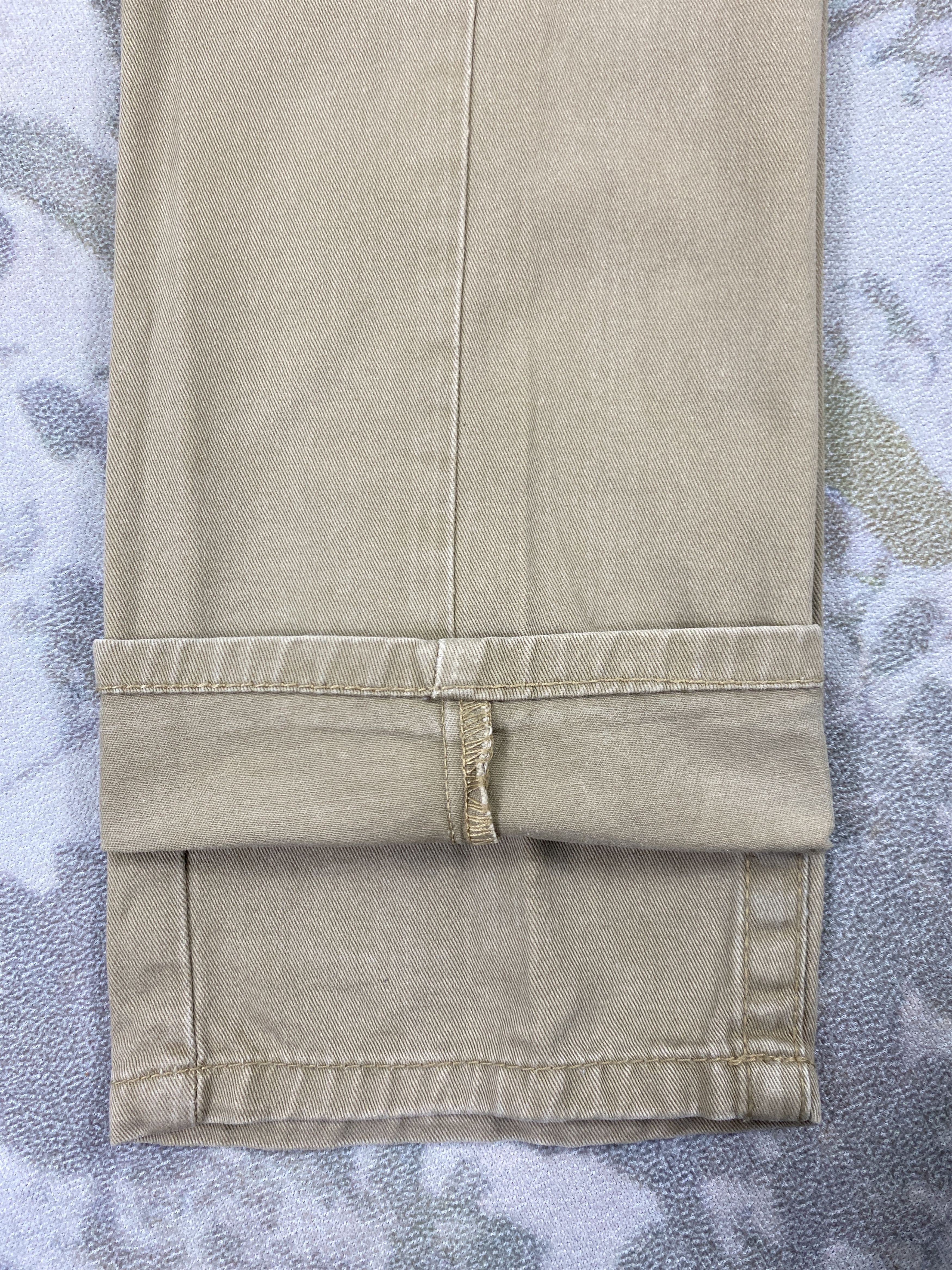 Japanese Brand Distressed Khaki Vintage RedPepper Jeans 33x33 Denim- JN3684 Size US 33 - 14 Thumbnail