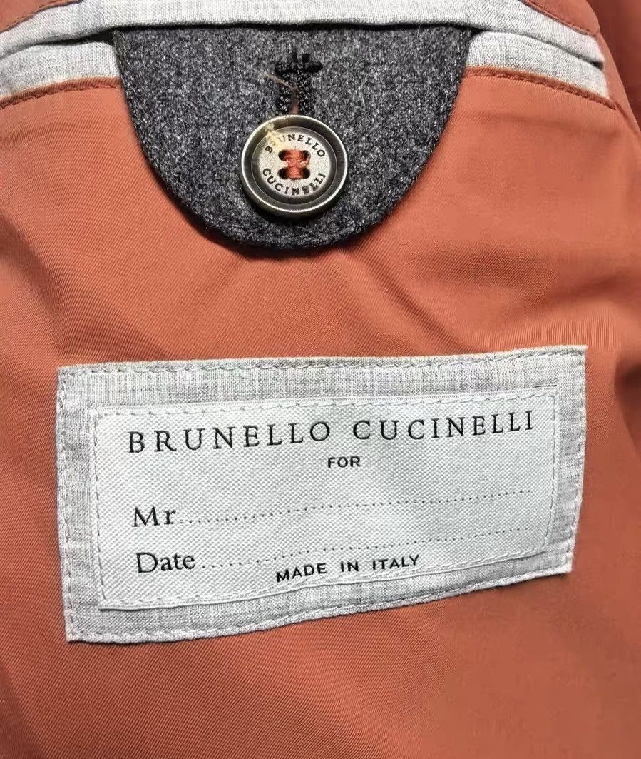 Brunello Cucinelli Brunello Cucinelli Men's Cashmere Down Jacket Size US XL / EU 56 / 4 - 7 Thumbnail