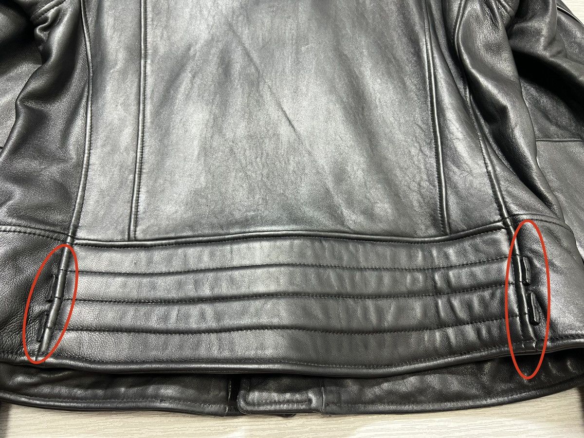 Neighborhood Neighborhood - A/W 18’ - Clay Leather Rider’s Jacket Size US L / EU 52-54 / 3 - 16 Thumbnail
