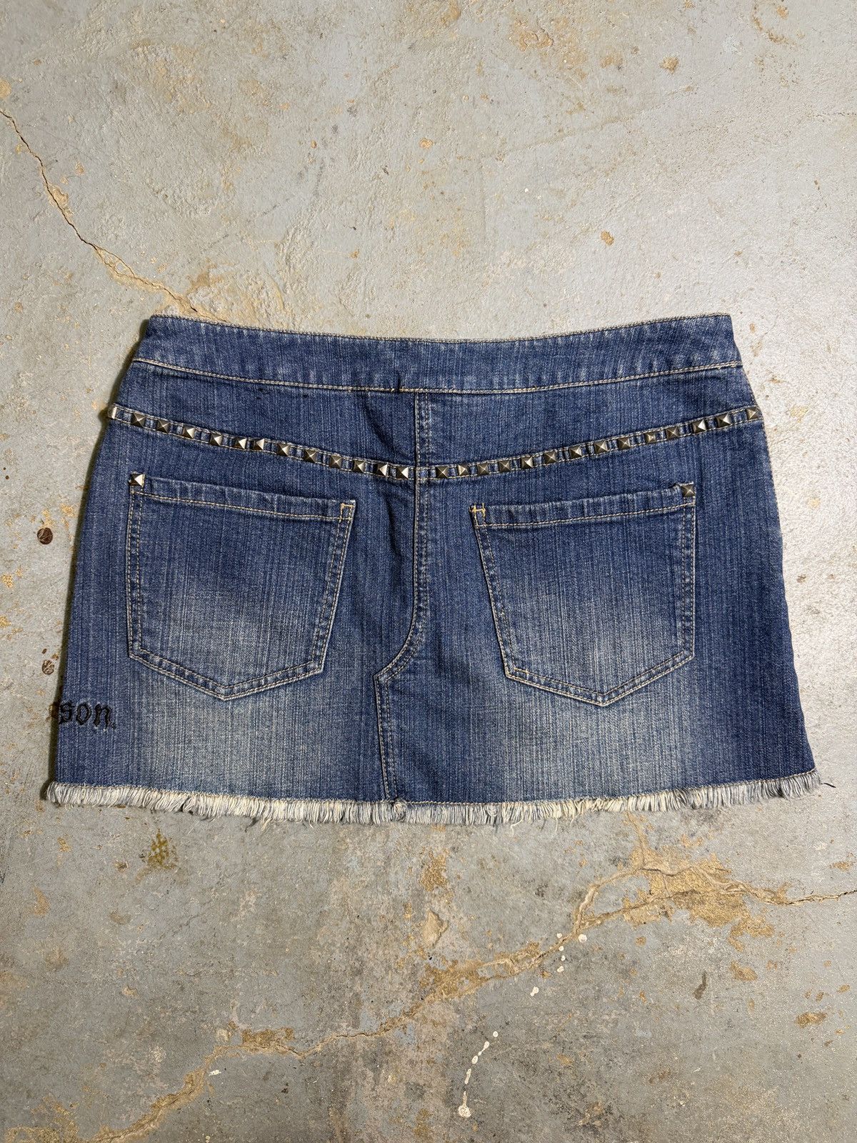 Harley Davidson Harley Davidson Women’s Denim Mini Skirt Size 30" / US 8 / IT 44 - 5 Thumbnail