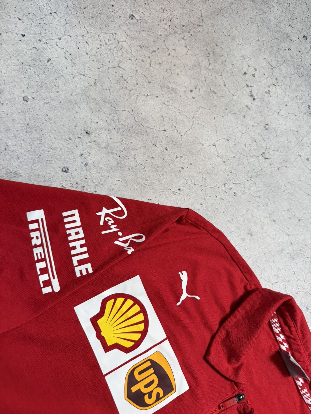 Ferrari × Puma Puma Ferrari Pirelli Racing Polo Shirt Vintage Size US XL / EU 56 / 4 - 8 Thumbnail