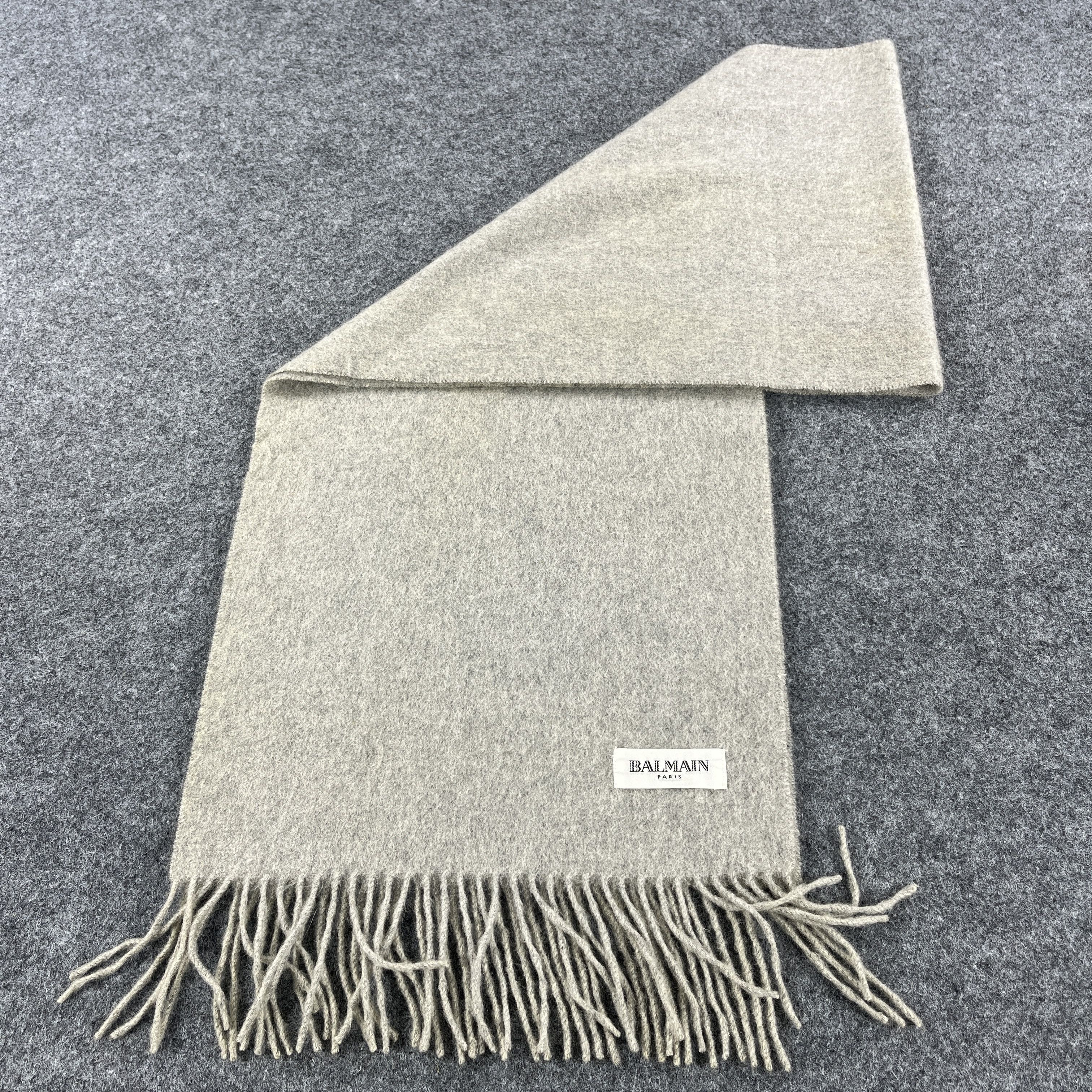 Pierre Balmain × Vintage Vintage Balmain Scarf / Muffler / Neckwear T1420 Size ONE SIZE - 6 Thumbnail