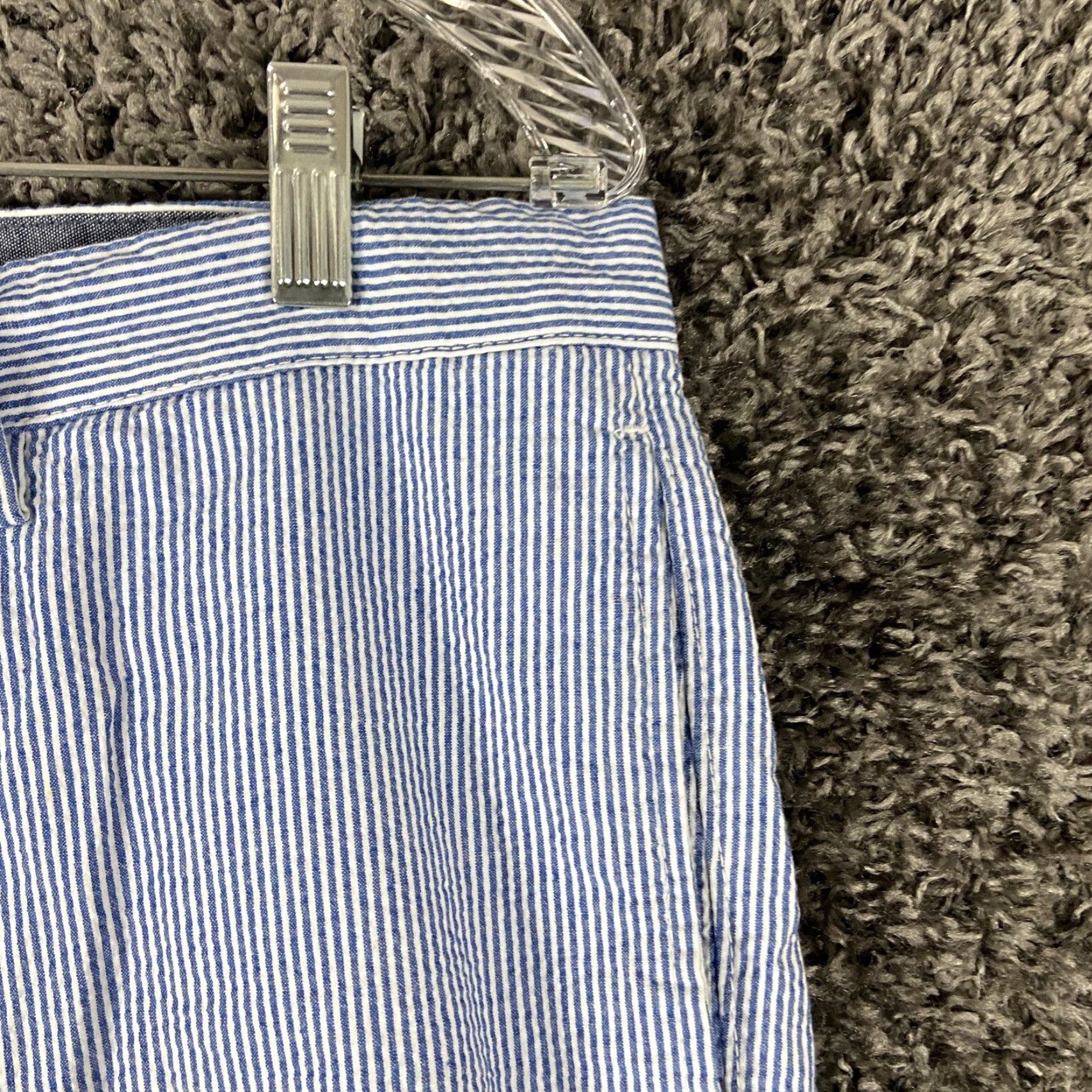 Banana Republic Banana Republic Aiden Club Short Blue Striped Shorts Men’s 34 Size US 34 / EU 50 - 3 Thumbnail