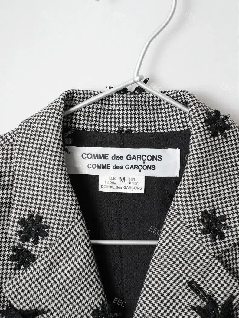 Comme des Garcons Comme Des Garcons Wool tartan three-dimensional floral jac Size M / US 6-8 / IT 42-44 - 7 Thumbnail