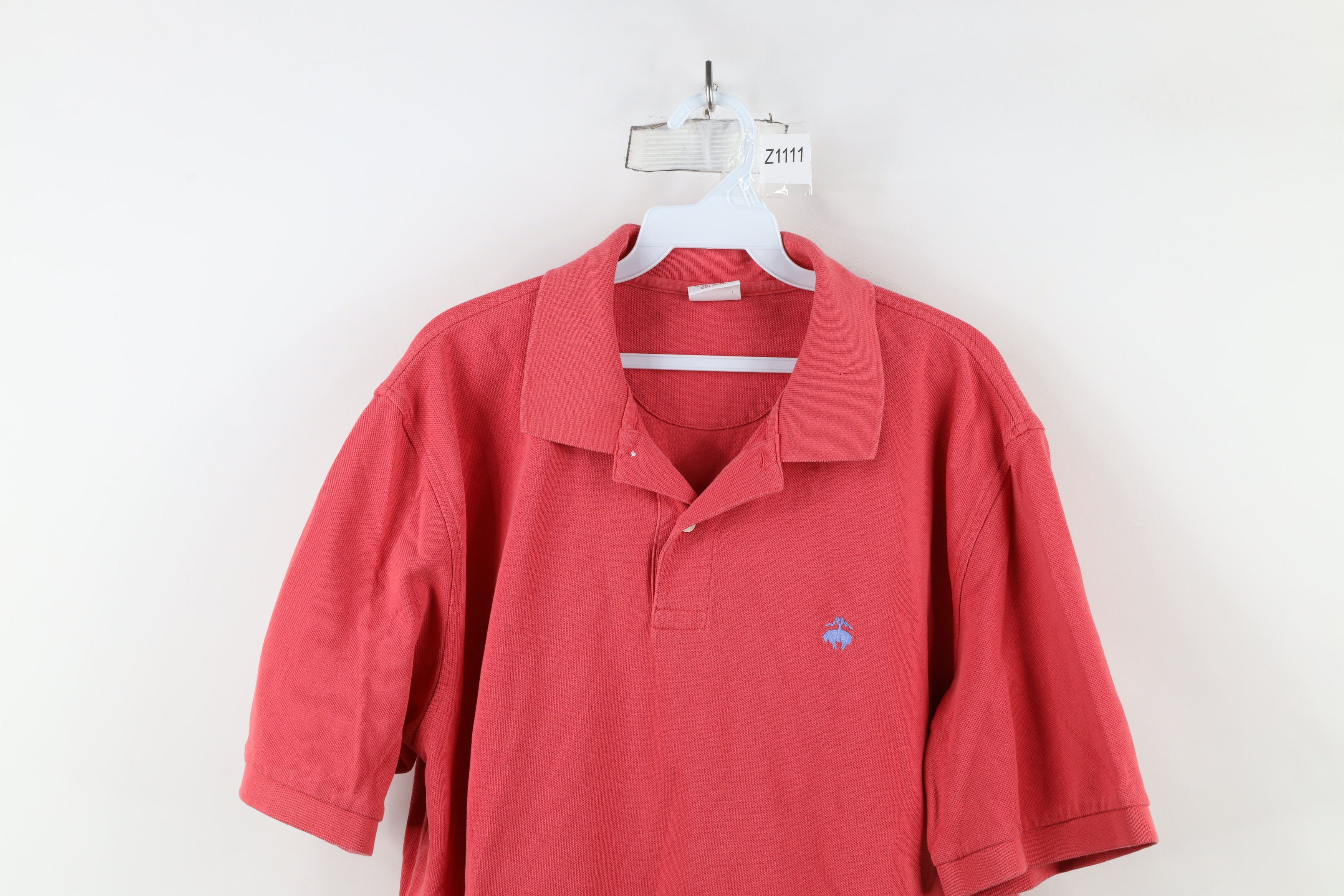 Brooks Brothers × Vintage Brooks Brothers Fit Short Sleeve Performance Polo Shirt Pink Size US L / EU 52-54 / 3 - 2 Thumbnail