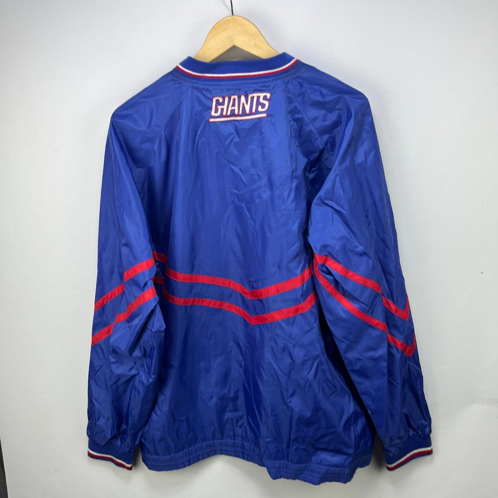 Other Vintage New York Giants NFL Windbreaker Jacket Large Size ONE SIZE - 6 Thumbnail
