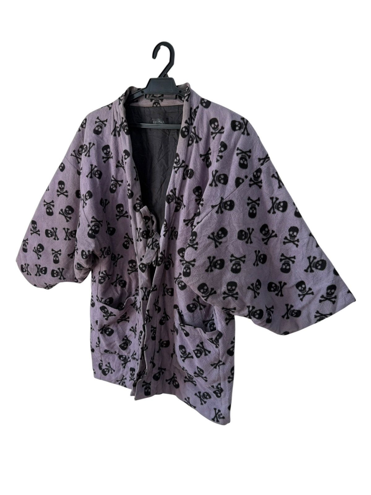 Mastermind Japan Japanese Brand Arnova Kimono Style Skull Design Overprint Size US M / EU 48-50 / 2 - 4 Thumbnail