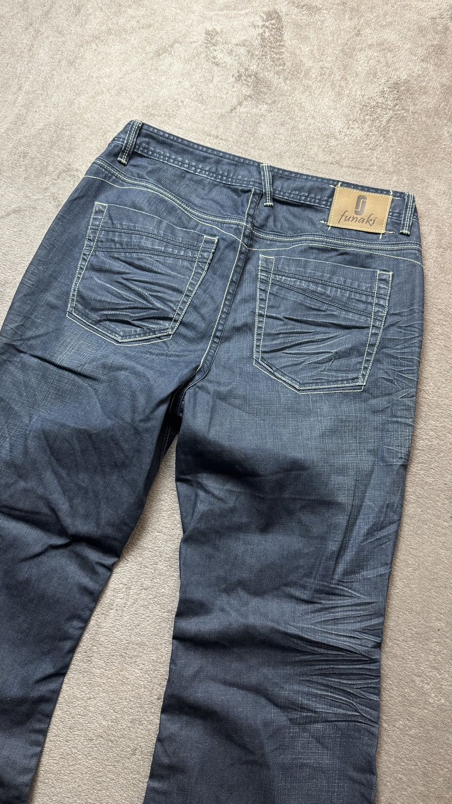 Vintage Flare Wash Jeans Y2K vintage Baggy lgb cowboy bootcut d&g Size US 36 / EU 52 - 4 Thumbnail