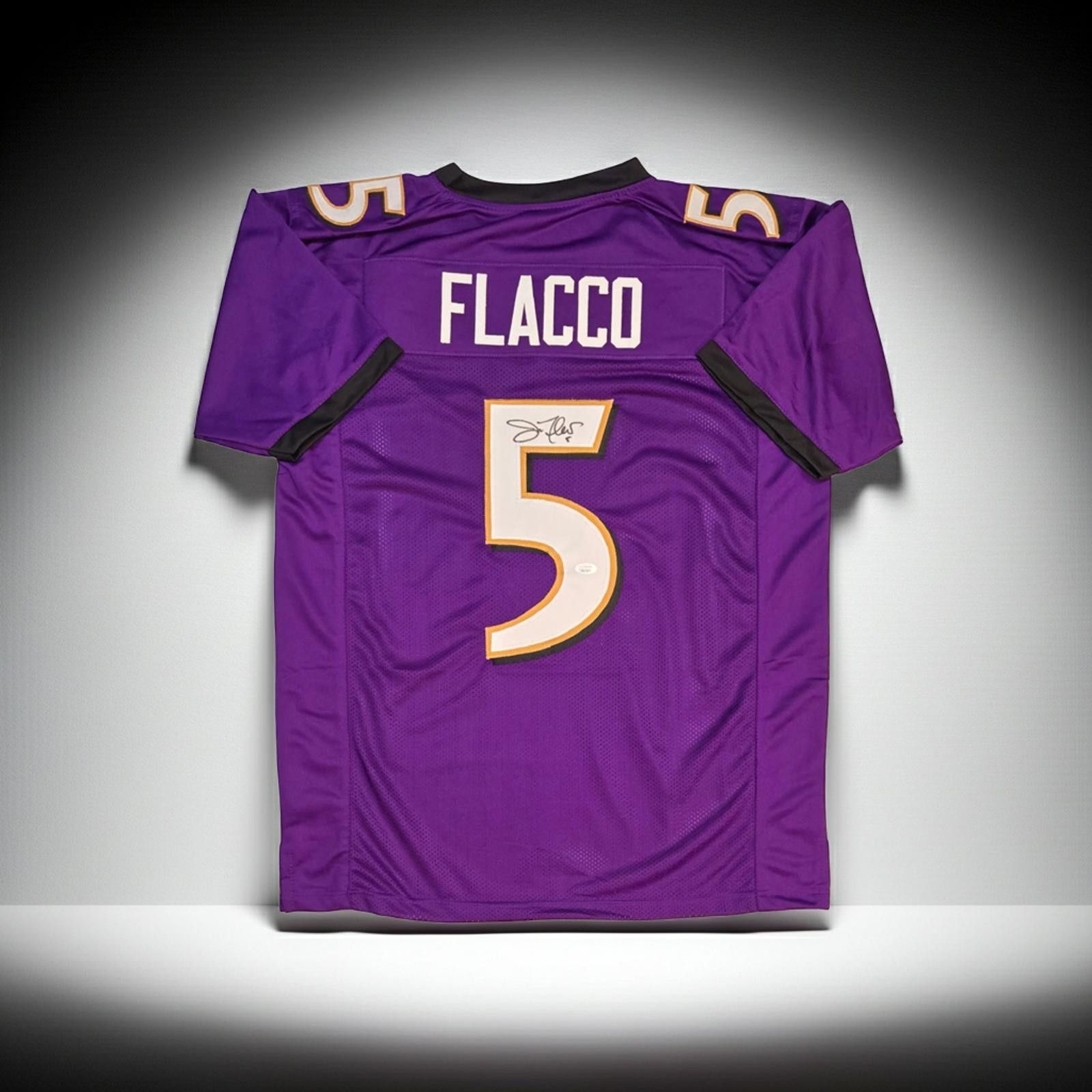 Other Joe Flacco Baltimore Ravens signed football jersey COA (XL) Size ONE SIZE - 1 Thumbnail