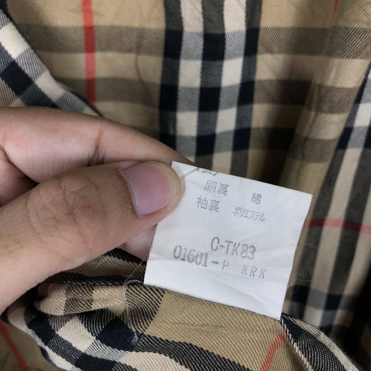 Burberry 🔥90’s VINTAGE TRENCH COAT BURBERRYS NOVA CHECK Size US M / EU 48-50 / 2 - 15 Thumbnail