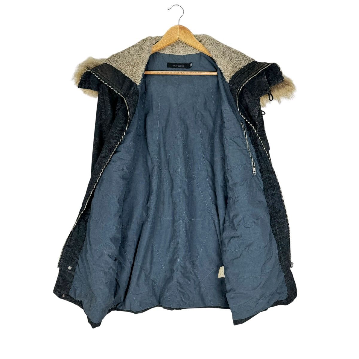 If Six Was Nine ☀️WESTBORNE HOODIE FUR DIGITAL CAMO JACKET Size US L / EU 52-54 / 3 - 10 Thumbnail