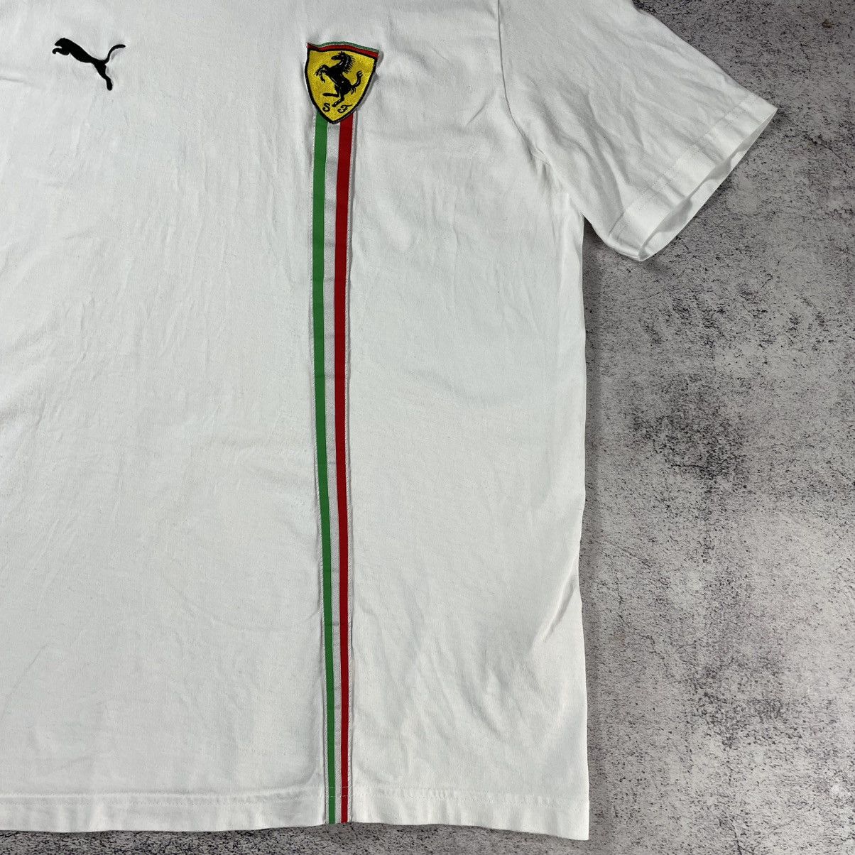 Ferrari × Puma Puma Scuderia Ferrari White T Shirt Racing Wear Size US XXL / EU 58 / 5 - 3 Thumbnail