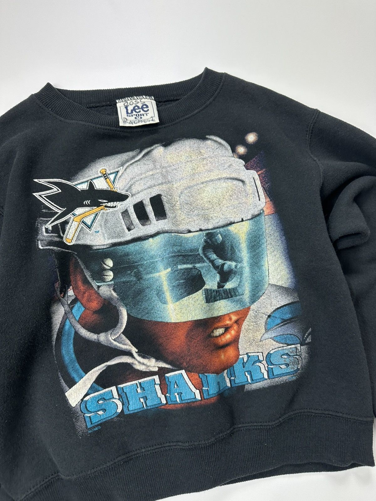 Lee Anaheim Ducks 90's Lee Sweatshirt Sharks Made In USA Size M / US 6-8 / IT 42-44 - 6 Thumbnail