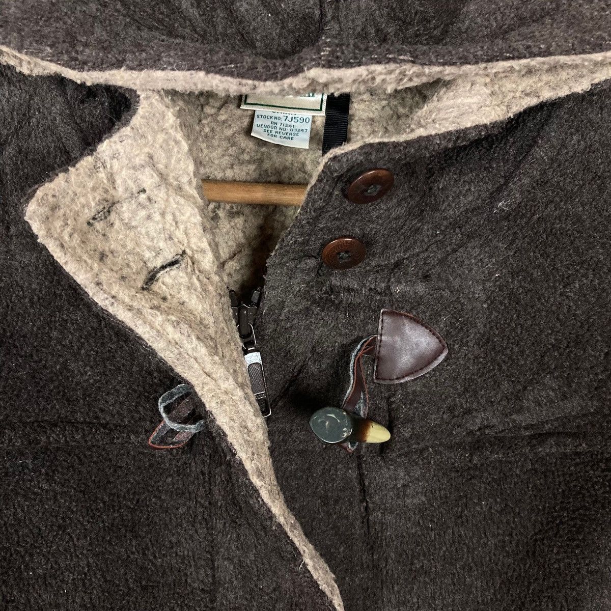 L.L. Bean Vintage L.L. Bean Toggle Button Hidden Zipper Womenswear Size M / US 6-8 / IT 42-44 - 4 Thumbnail